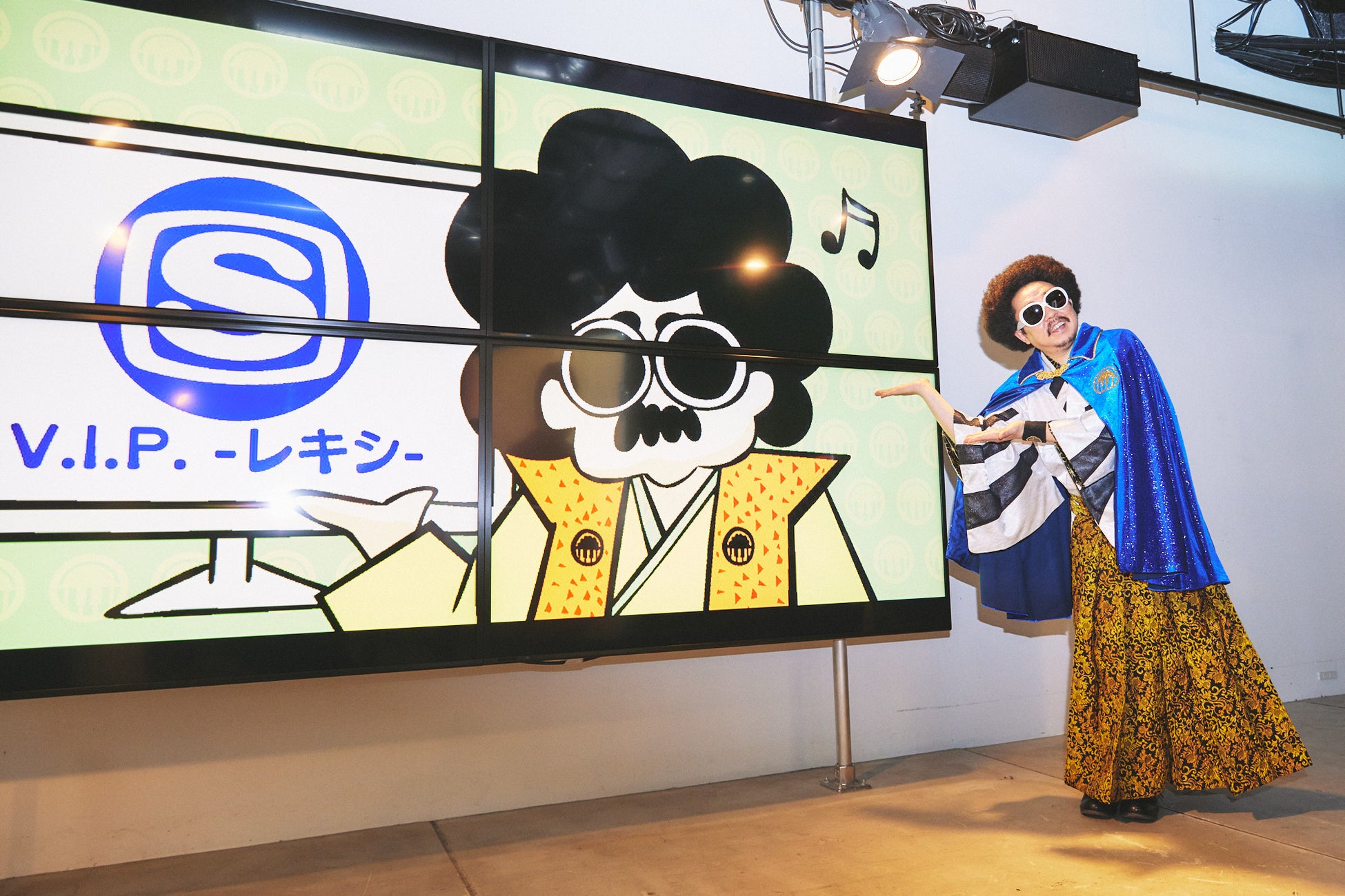スペシャ5月のマンスリーアーティスト”V.I.P.”はレキシ!7thアルバム「レキシチ」にちなみ、7つの指令をクリアするロケ番組をオンエア!MV撮影に密着した映像も!