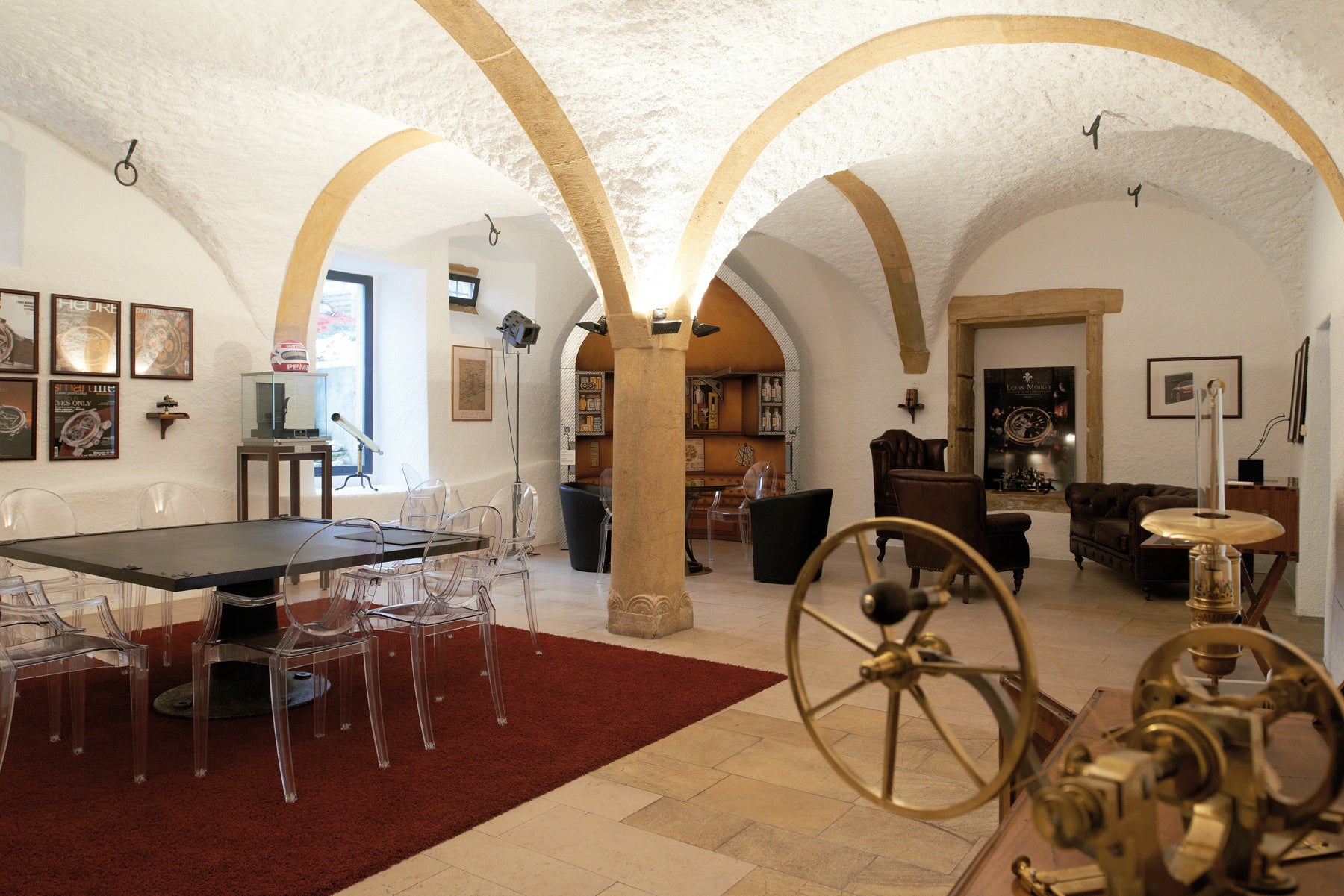 サン・ブレーズのアトリエ。