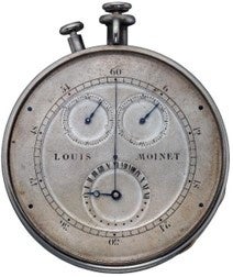 世界初の高振動時計・クロノグラフ。