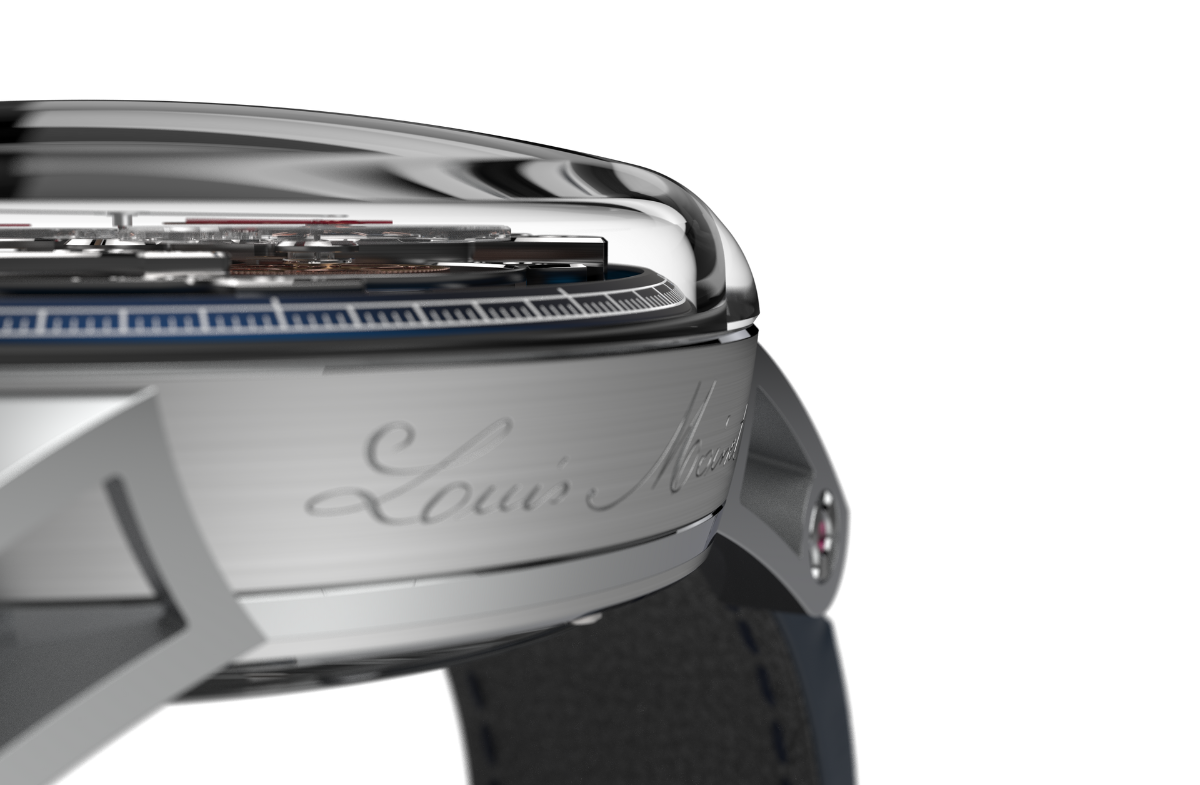 山型のため平面と比べて横幅が減り、立体感が増しています。