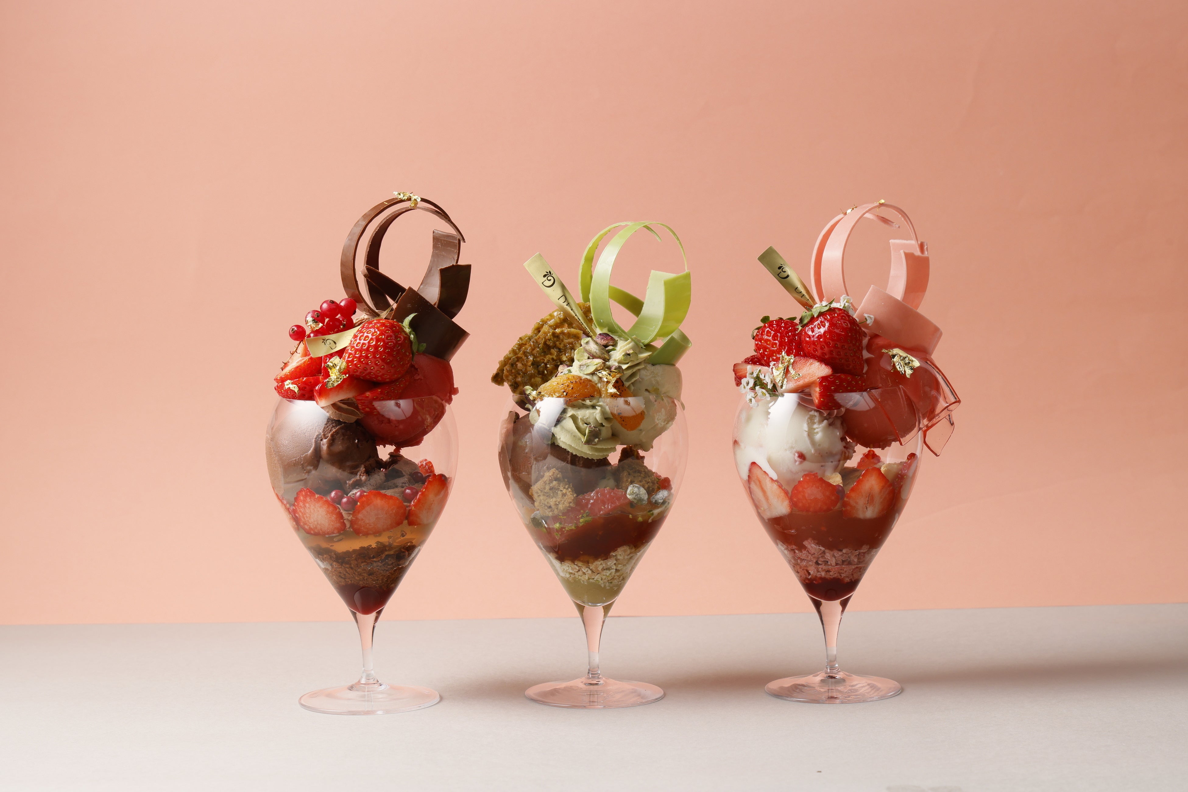 ラブソディー、ピスタチオホリック、イチゴガリ