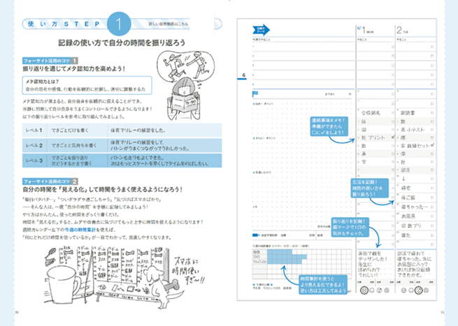 FCE】小中高校生向けのビジネス手帳「フォーサイト」2026年度版 販売