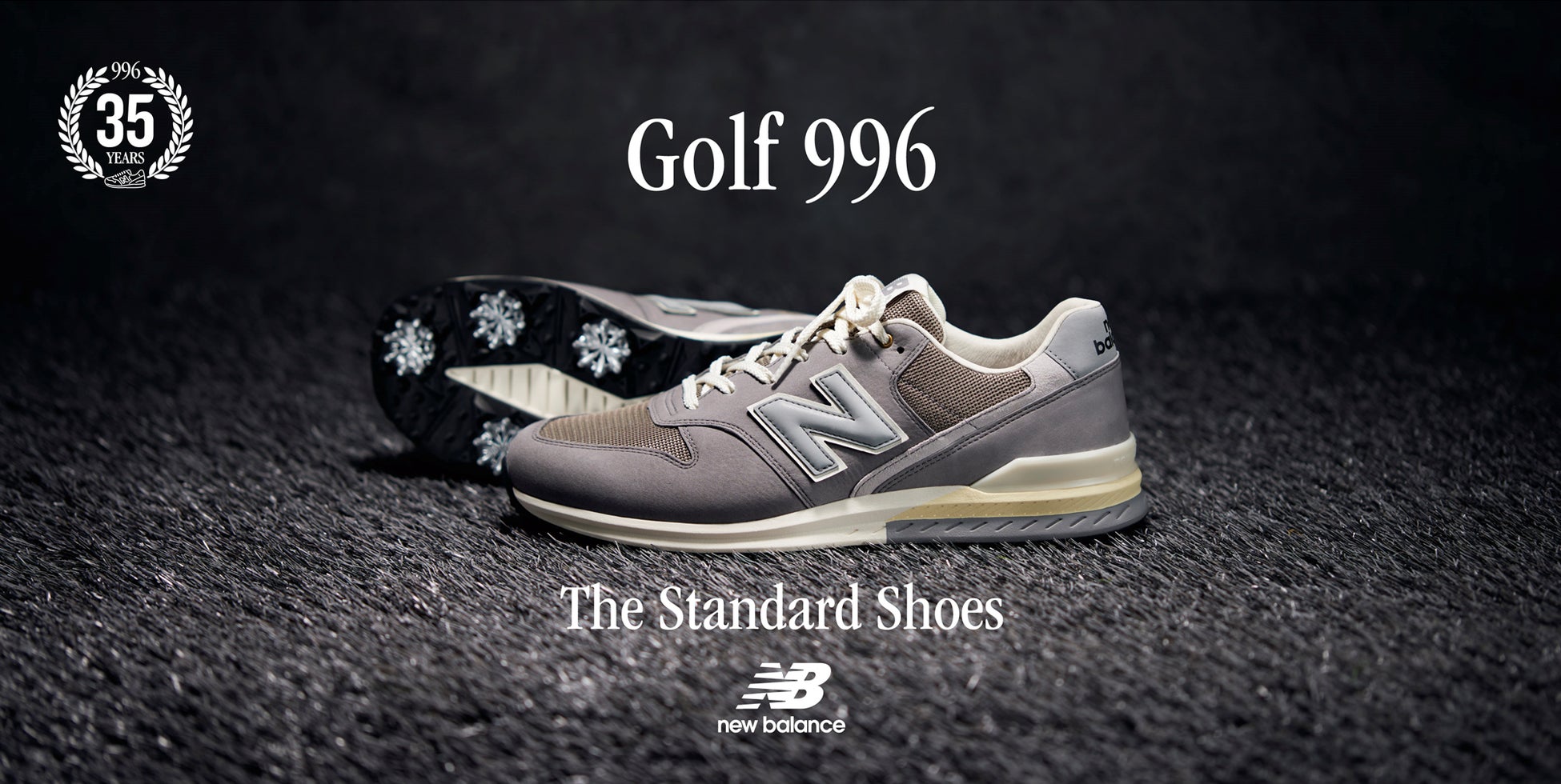 ✨美品✨NewBalanceMGB996ニューバランスゴルフシューズ27.5cm ニューバランス 「M996」からインスパイアされたゴルフシューズ