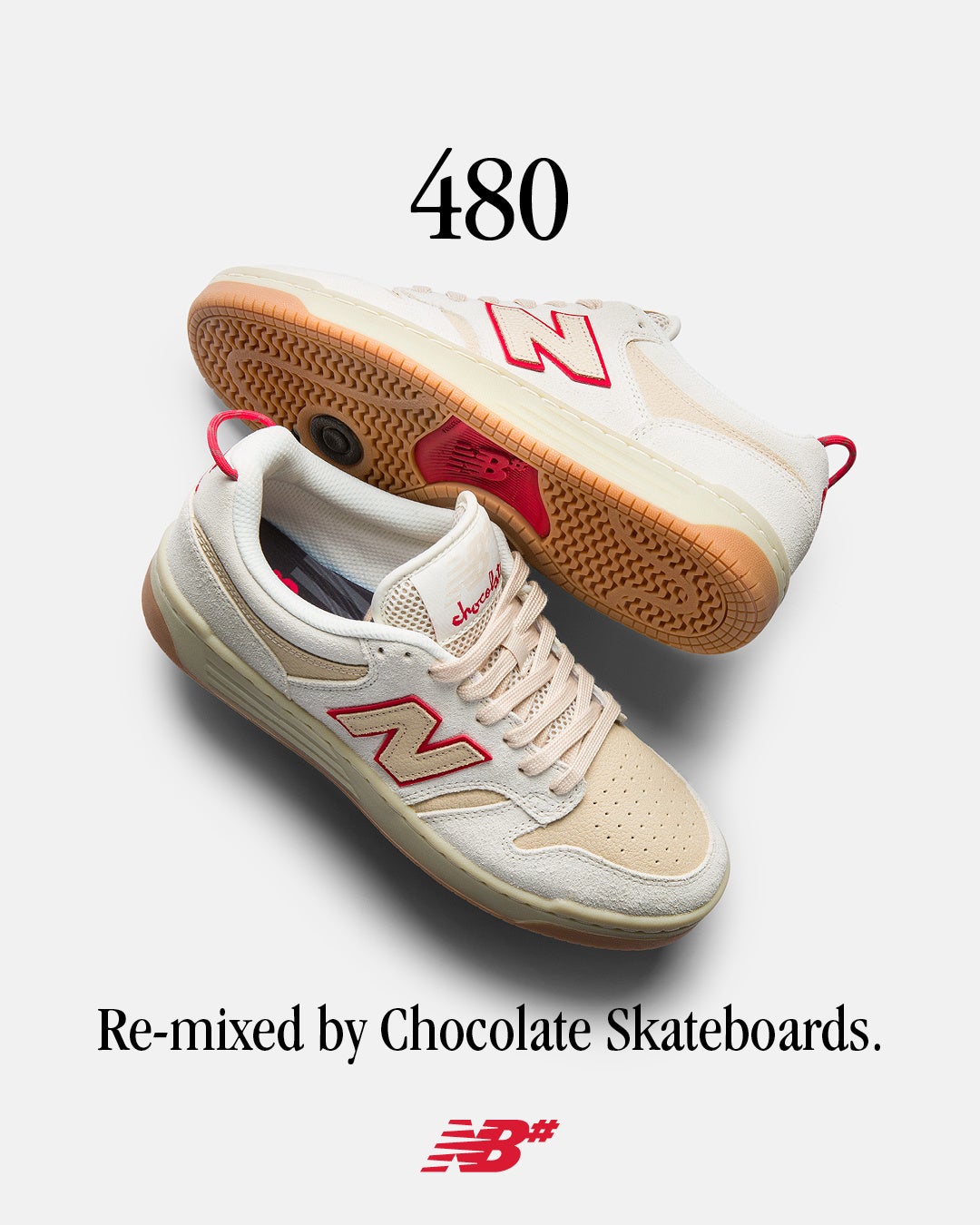 New Balance Numeric 480 x Chocolate Skateboards