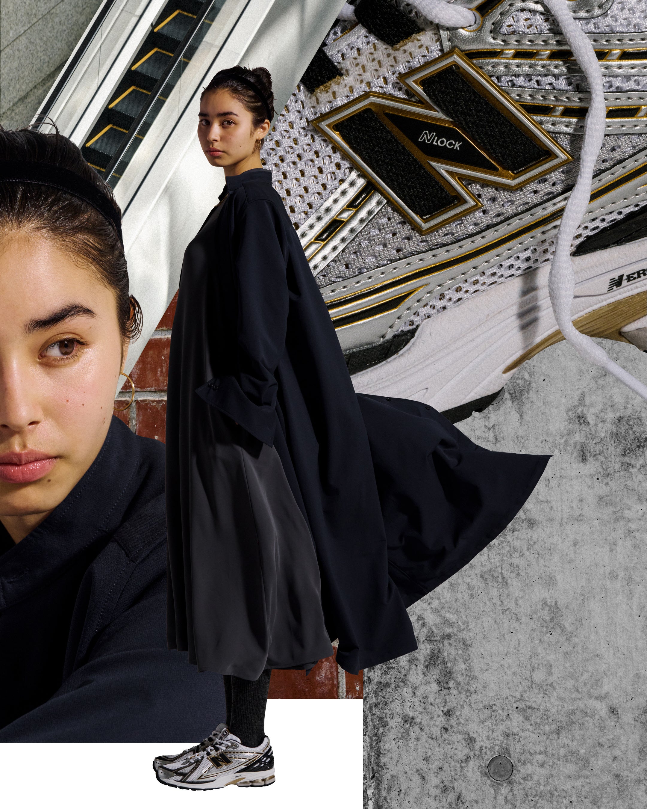 かずふみ atmosより東京の街の陰影を表現した「New Balance M1906RAT