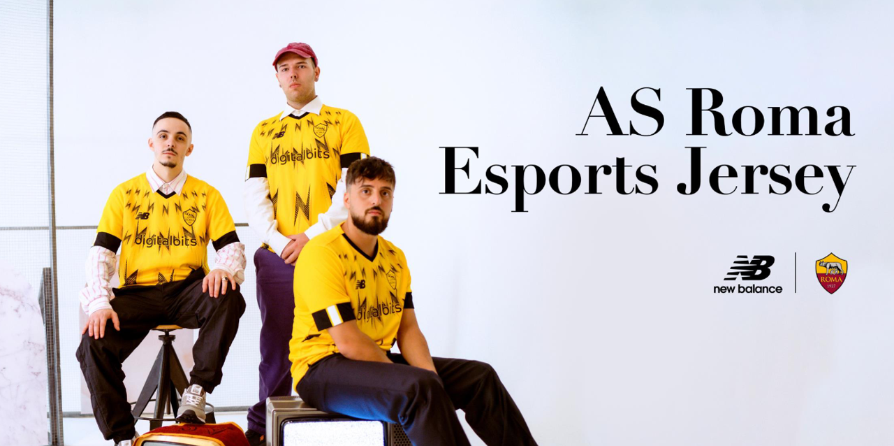ニューバランスASローマの2022/23年シーズンのeスポーツホーム