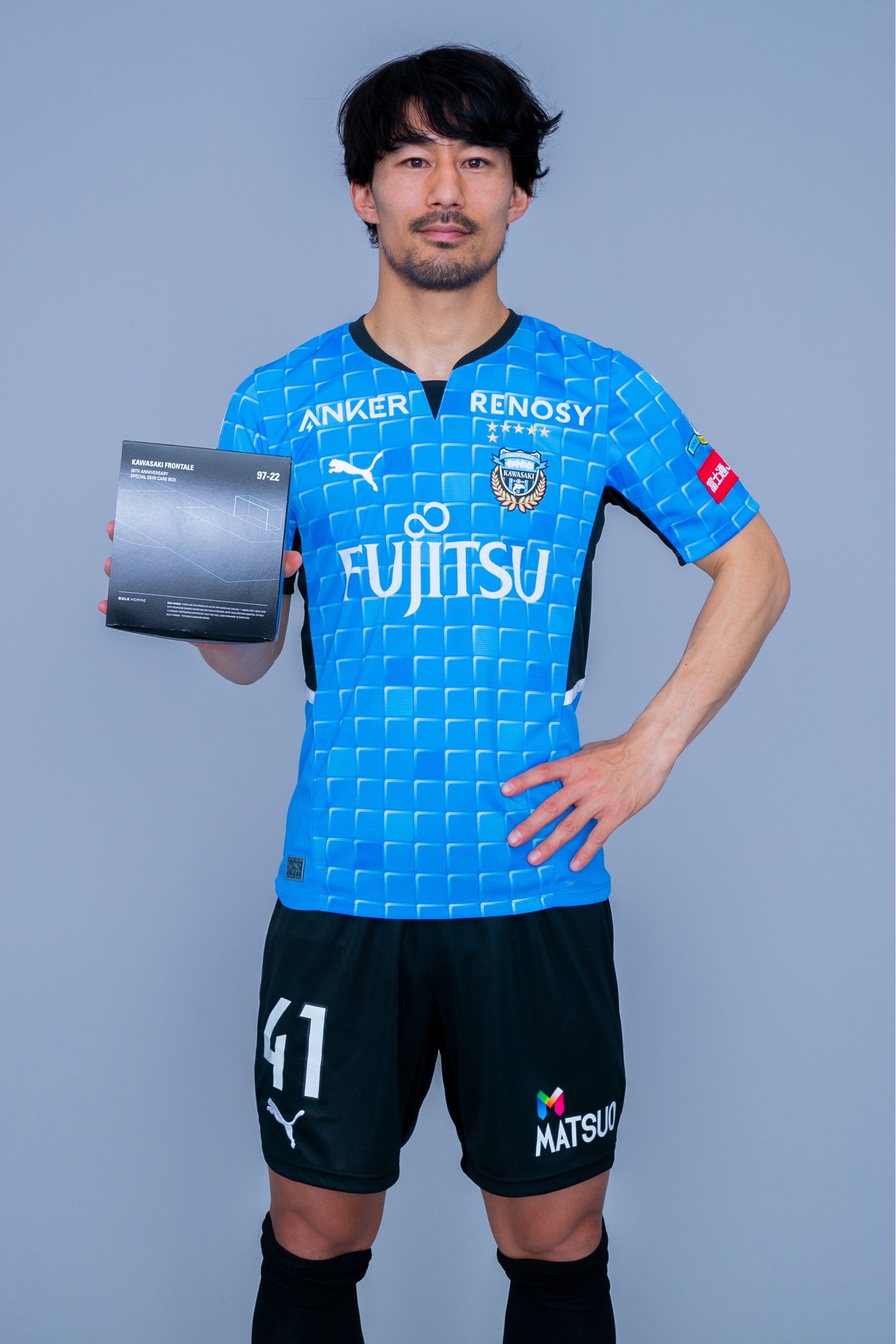 新品】川崎フロンターレ 2022 リミテッドユニフォーム 家長 41