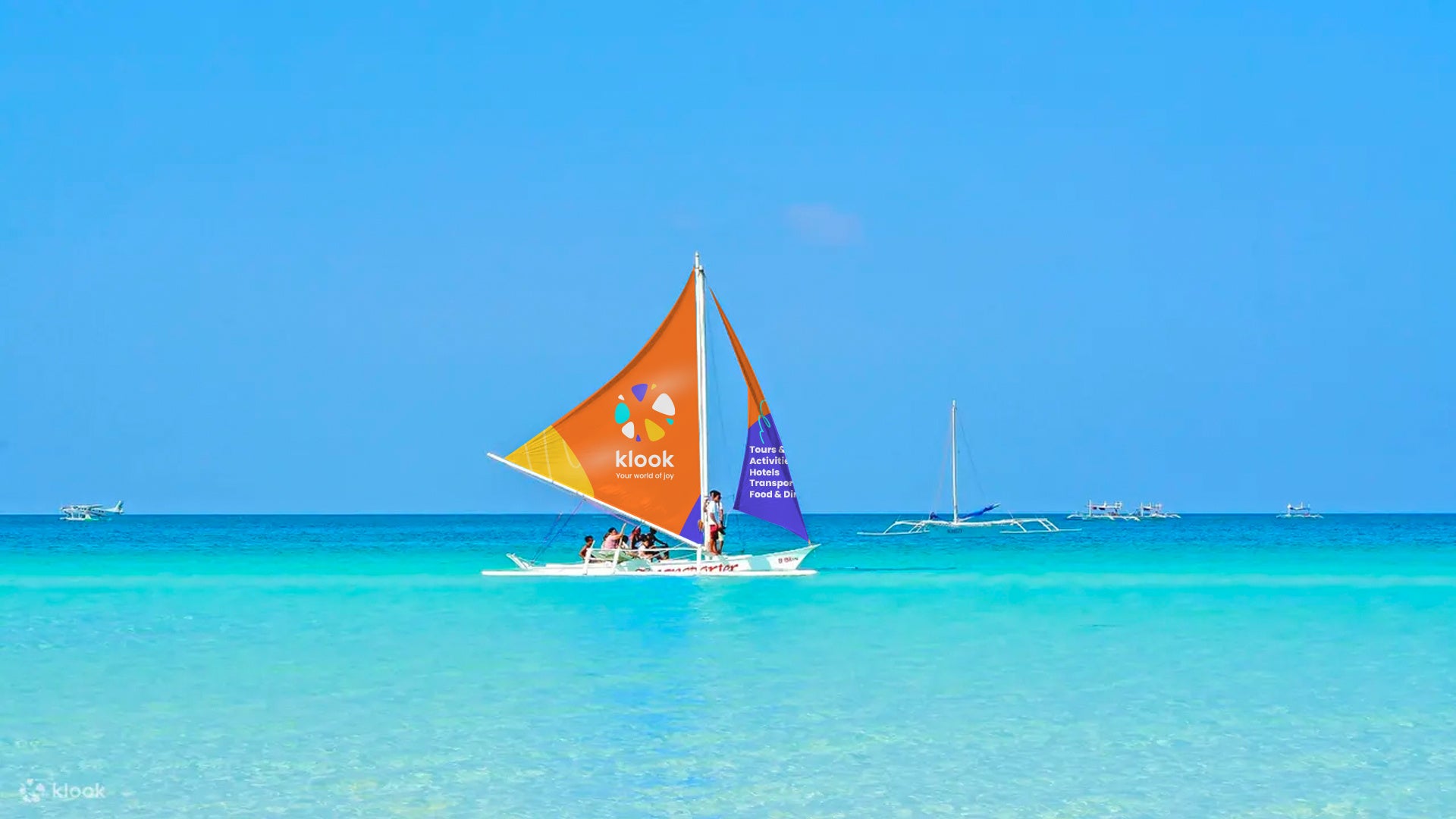 フィリピン・ボラカイ島でのパラウ船セーリング体験