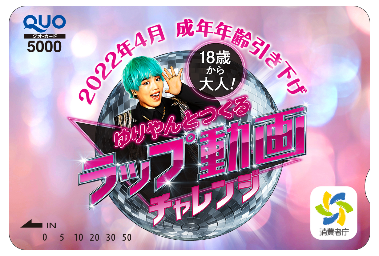 18歳から大人！ゆりやんとつくるラップ動画チャレンジ！政府広報用動画