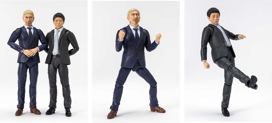 SHFiguarts ダウンタウン フィギュア 結成40周年を迎えたお笑いコンビ「ダウンタウン」のフィギュアが