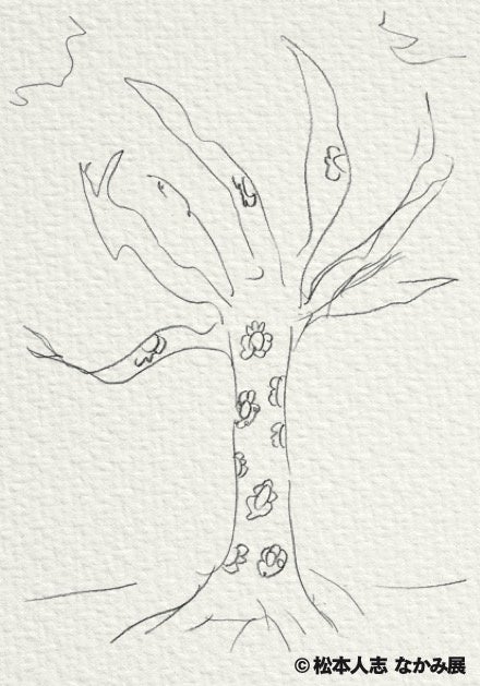 松本人志デッサン原画ステッカー (全22種)