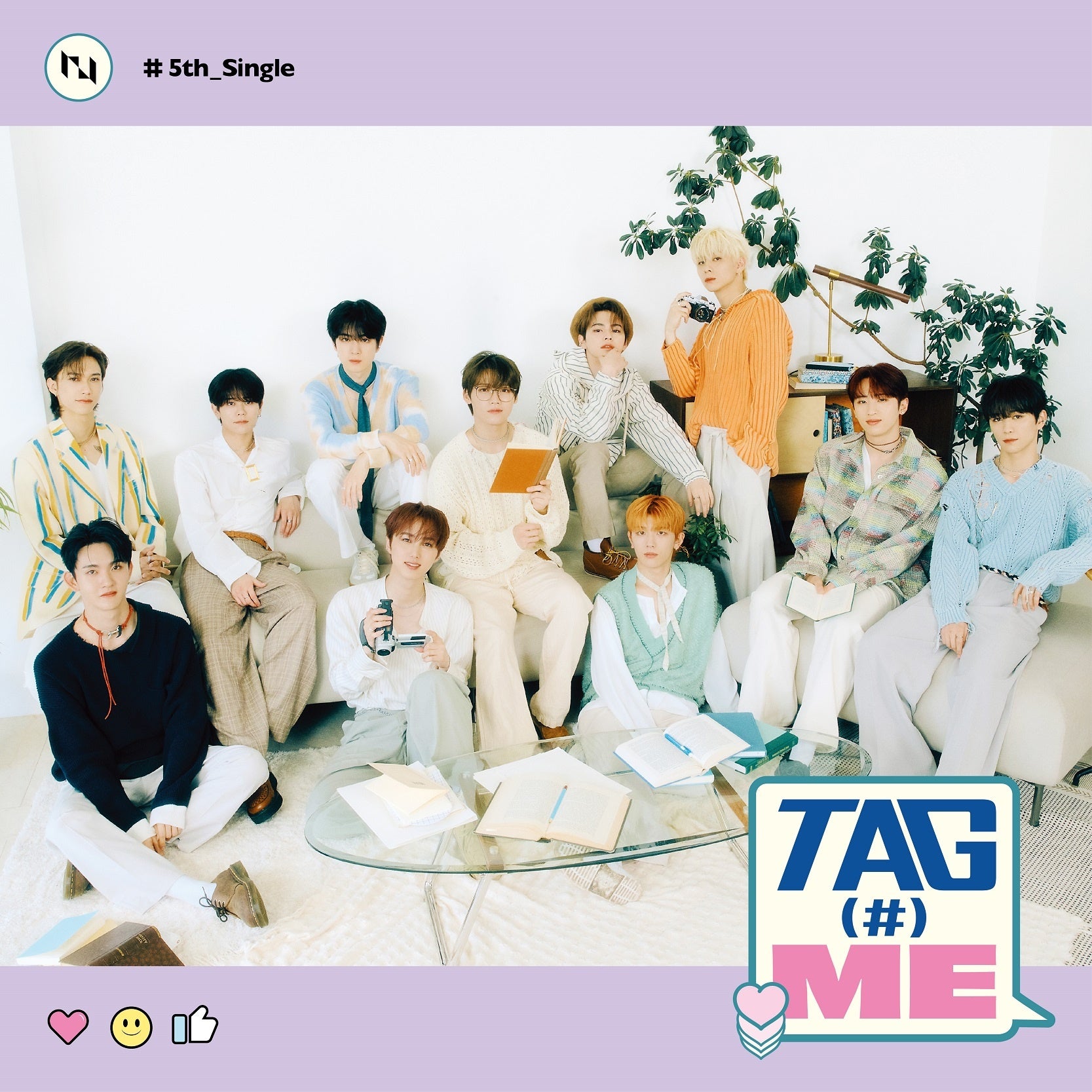 INI” 10/11(水)発売 5TH SINGLE『TAG ME』 タイトル曲「HANA_花
