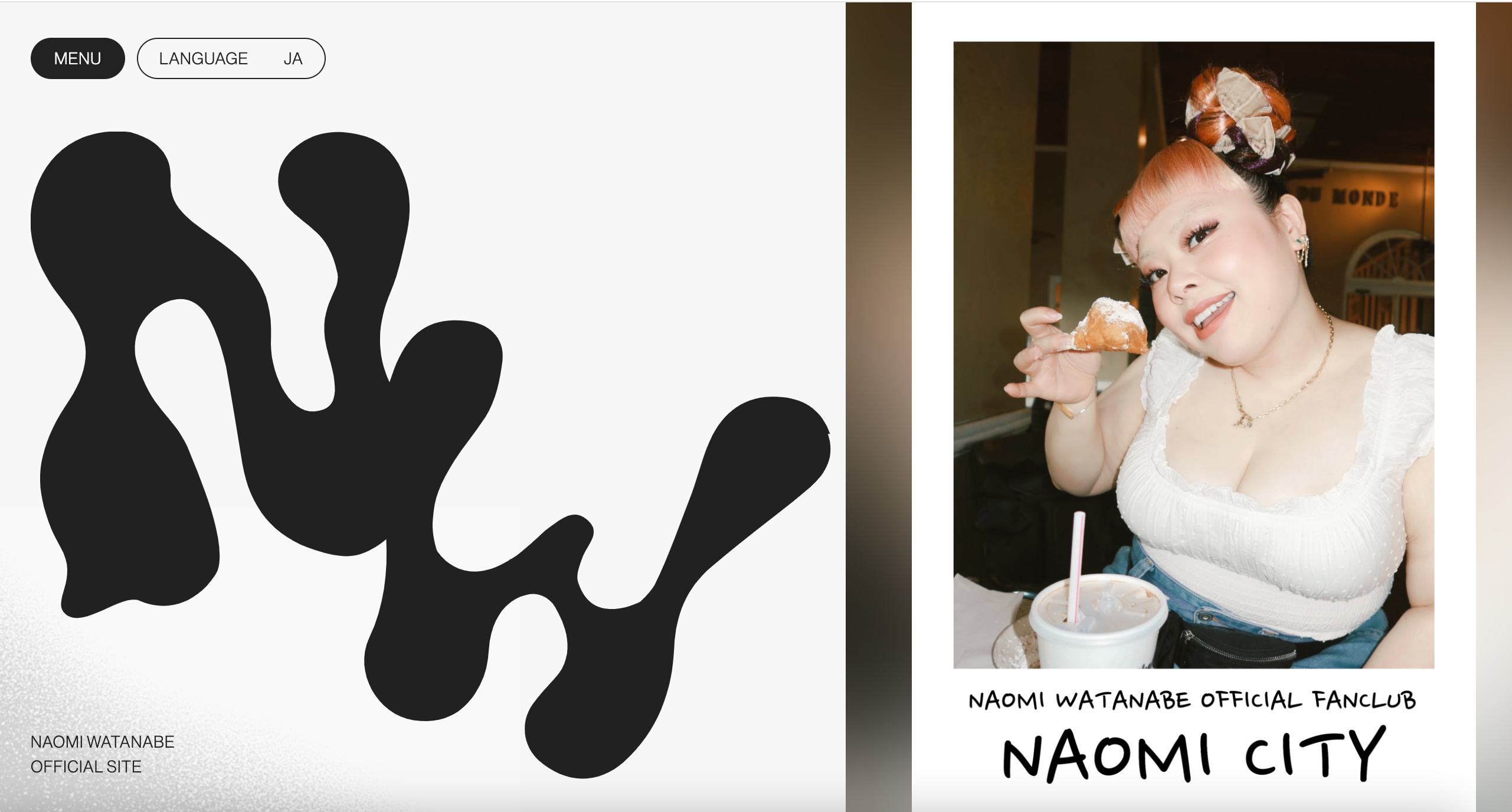 渡辺直美 第1回うにょファンミ〜NAOMI CITY〜 会場限定商品T