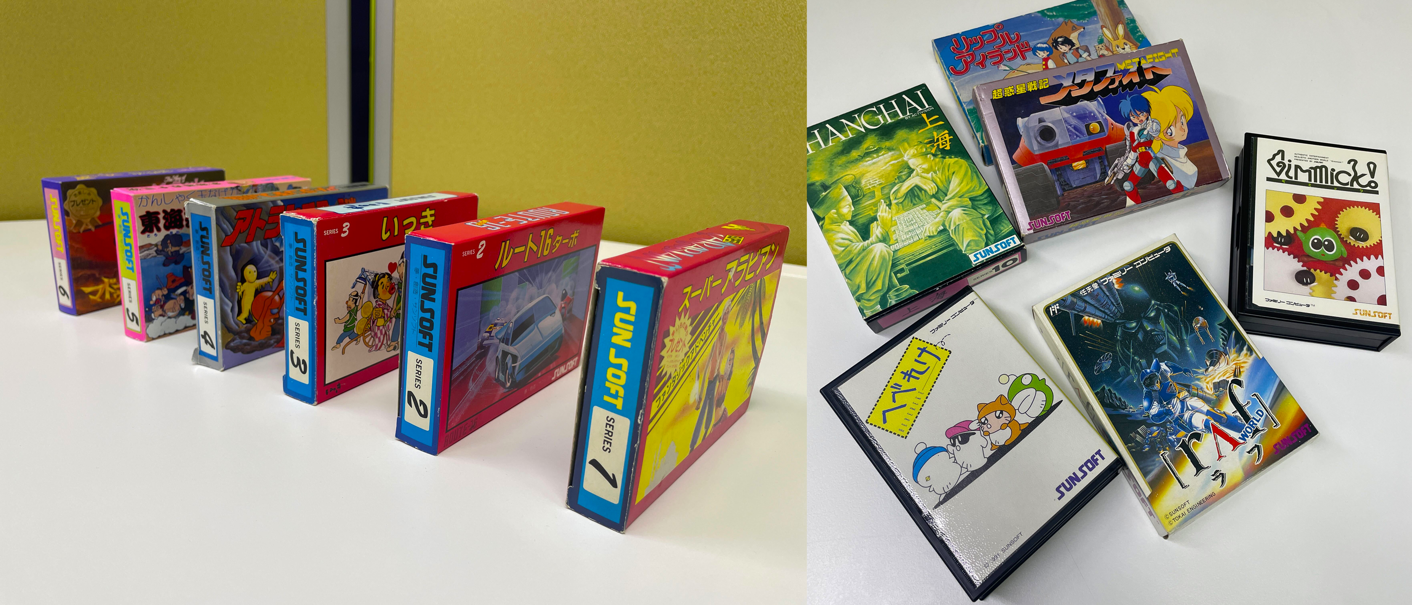 懐かしのファミコンタイトル！