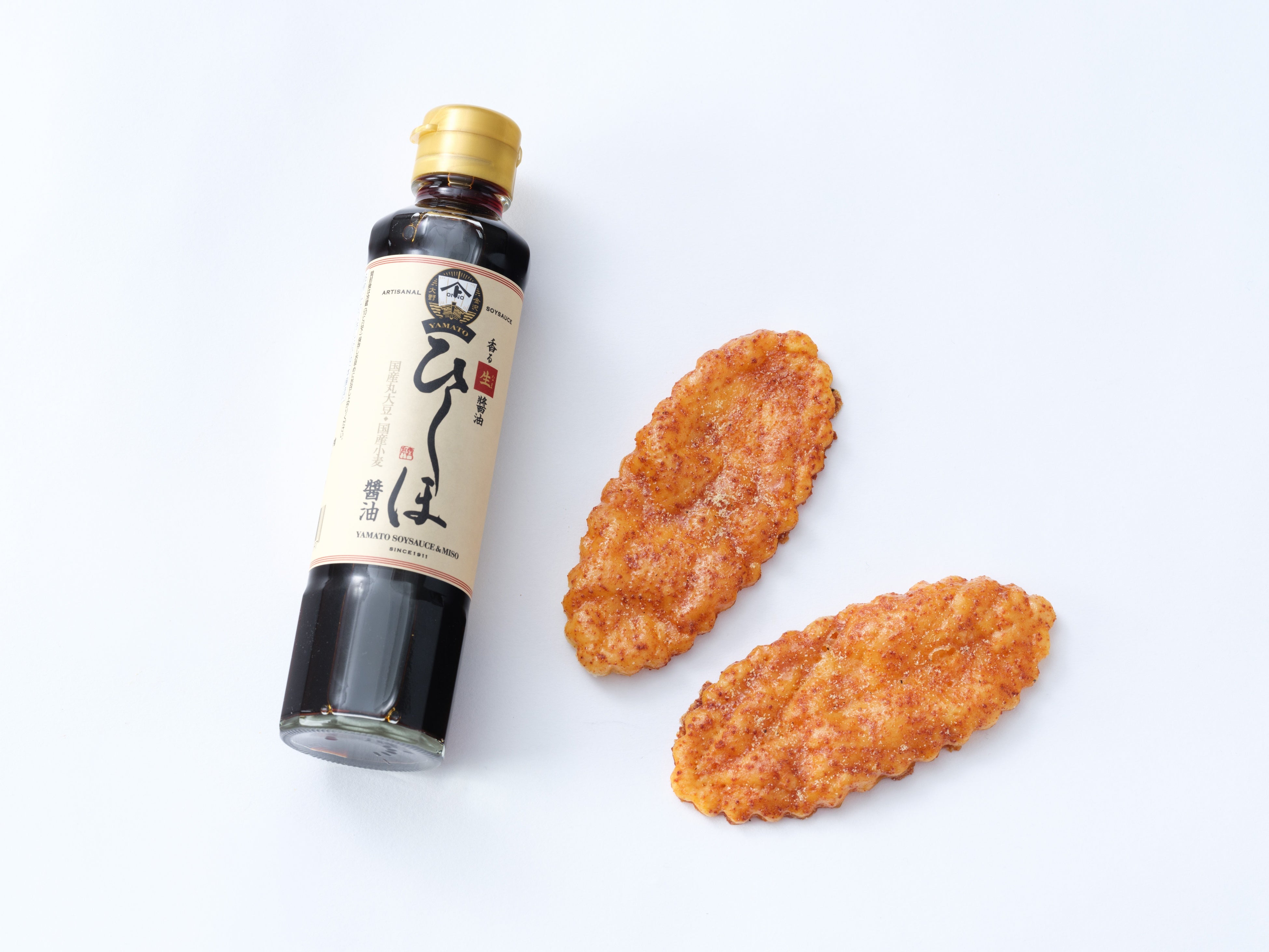 焦がし醤油パイと香る生醤油ひしほ