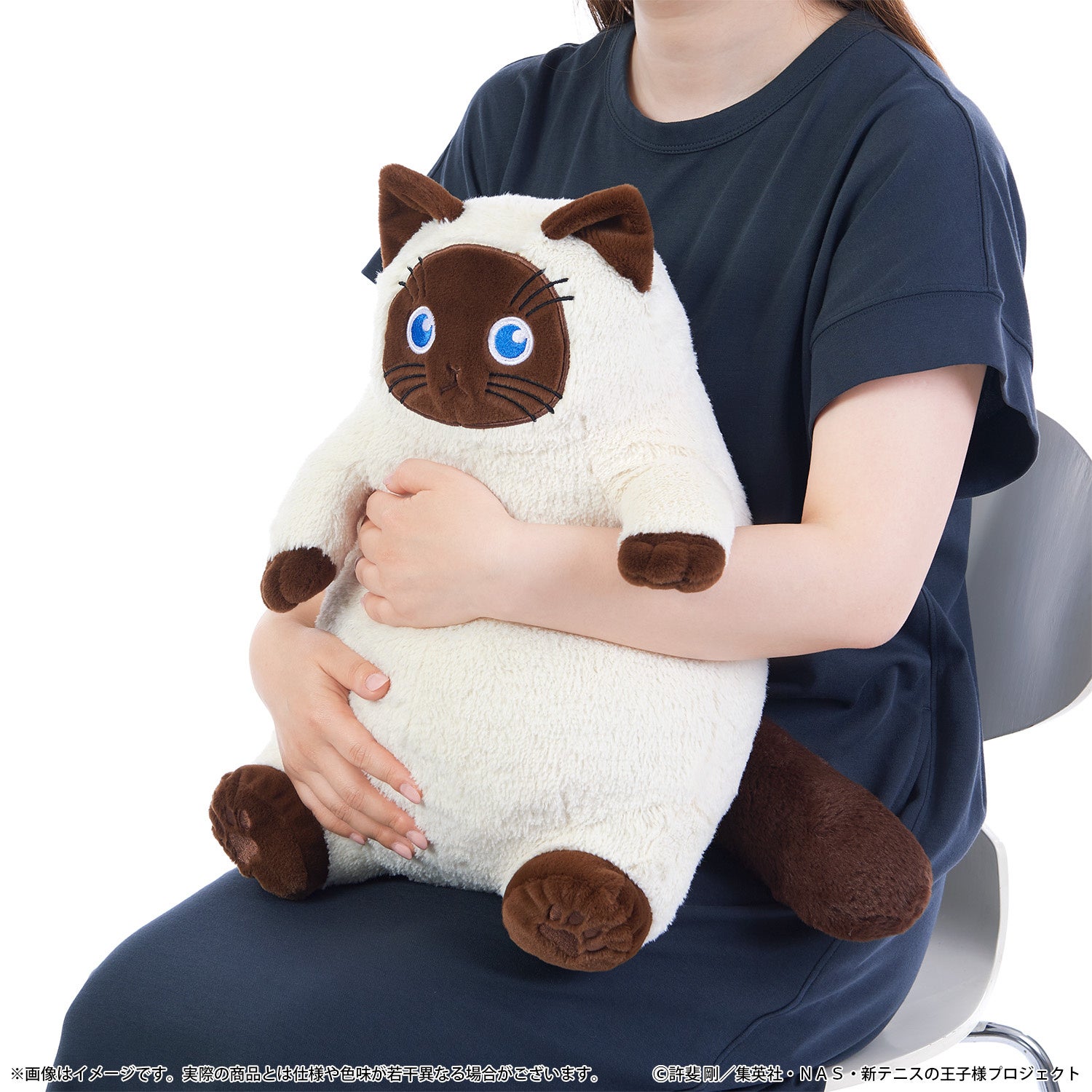 新テニスの王子様』×「ねこ肯定感」コラボ商品「カルピン 抱き