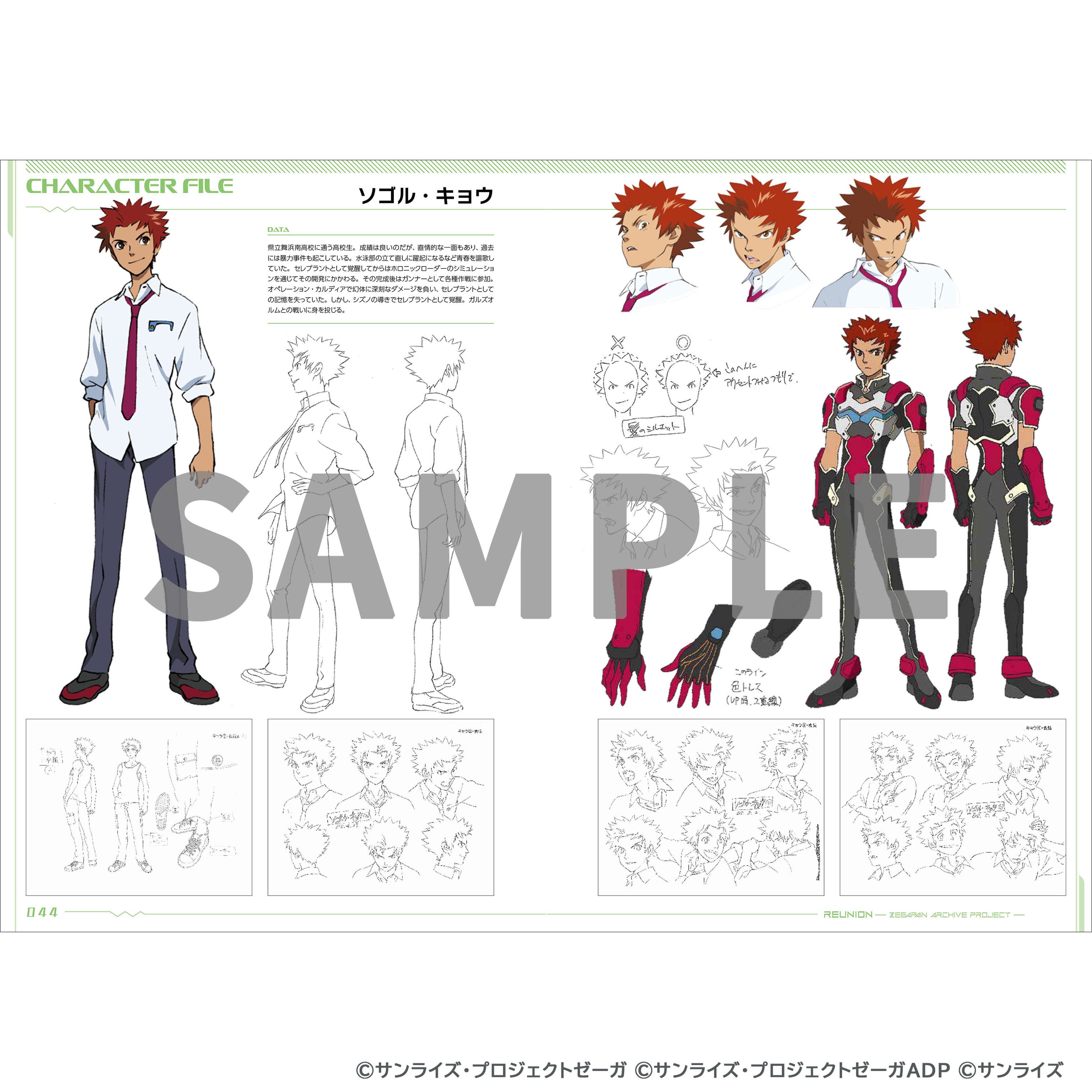 アニメ『ゼーガペイン』のドラマCD付き設定集 「REUNION