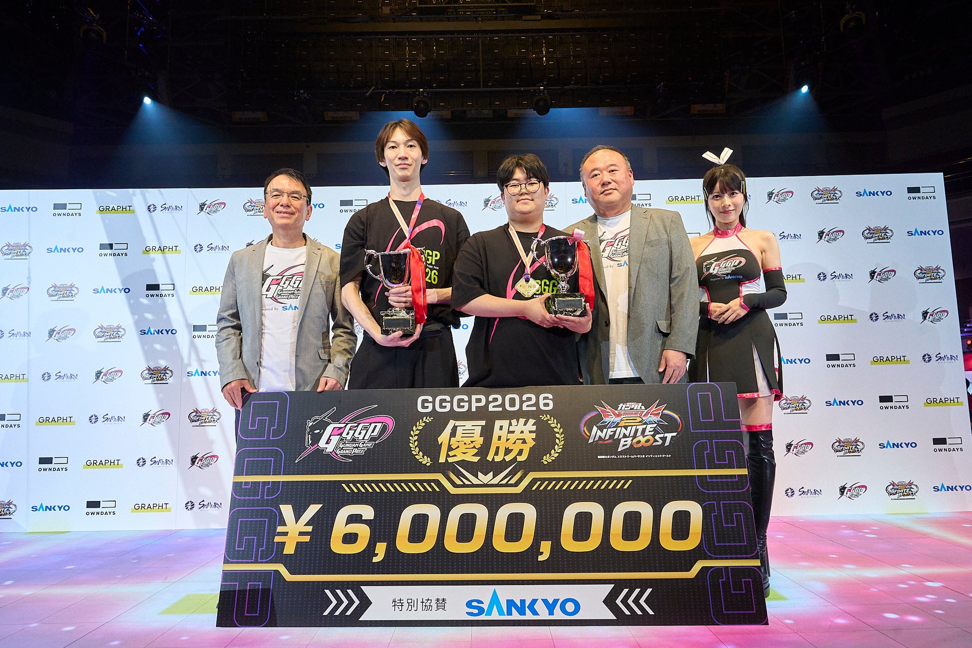 ガンダムeスポーツGGGP2026、賞金1000万円!「2024年のリターンマッチ」優勝! ガンダムeスポーツGGGP2026、賞金1000万円!「2024年のリターンマッチ」優勝!