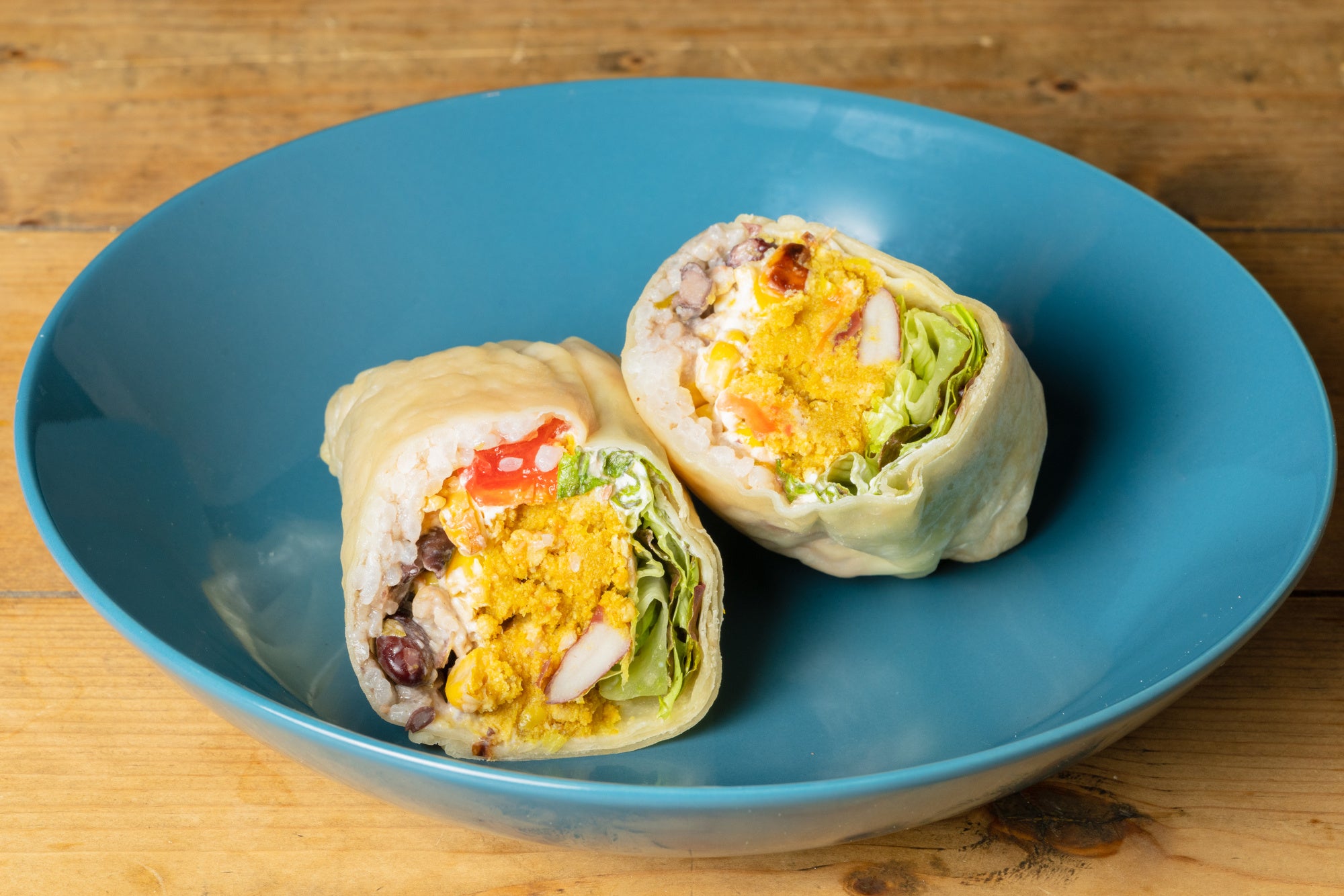 ・CURRY OKARA BURRITO（カレーオカラブリトー）提供：株式会社オカラテクノロジズ