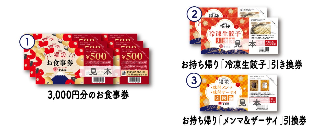 幸楽苑　2025 福袋 幸楽苑 福袋 2025年 1セット｜Yahoo!フリマ（旧PayPayフリマ）