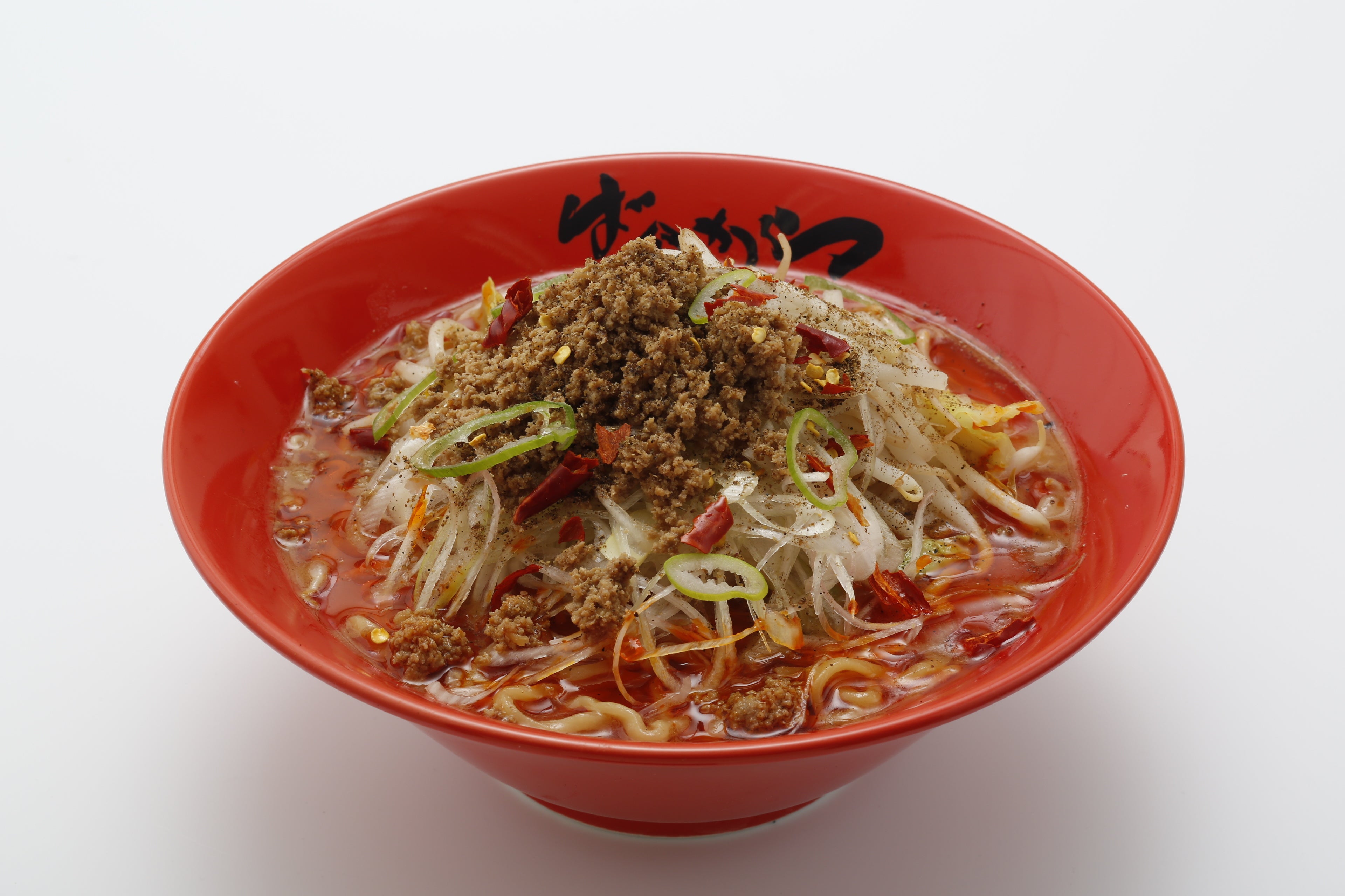 チャレンジメニューの原型メニュー電撃味噌麻辣麺