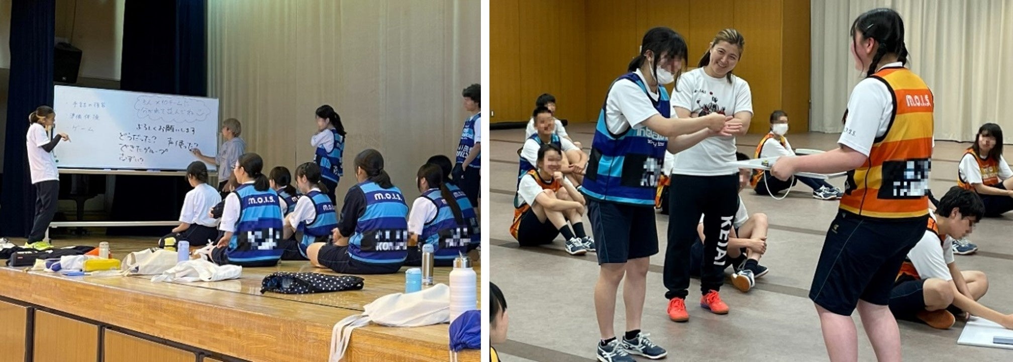 実際の授業の様子（2023年5月26日・6月2日開催）