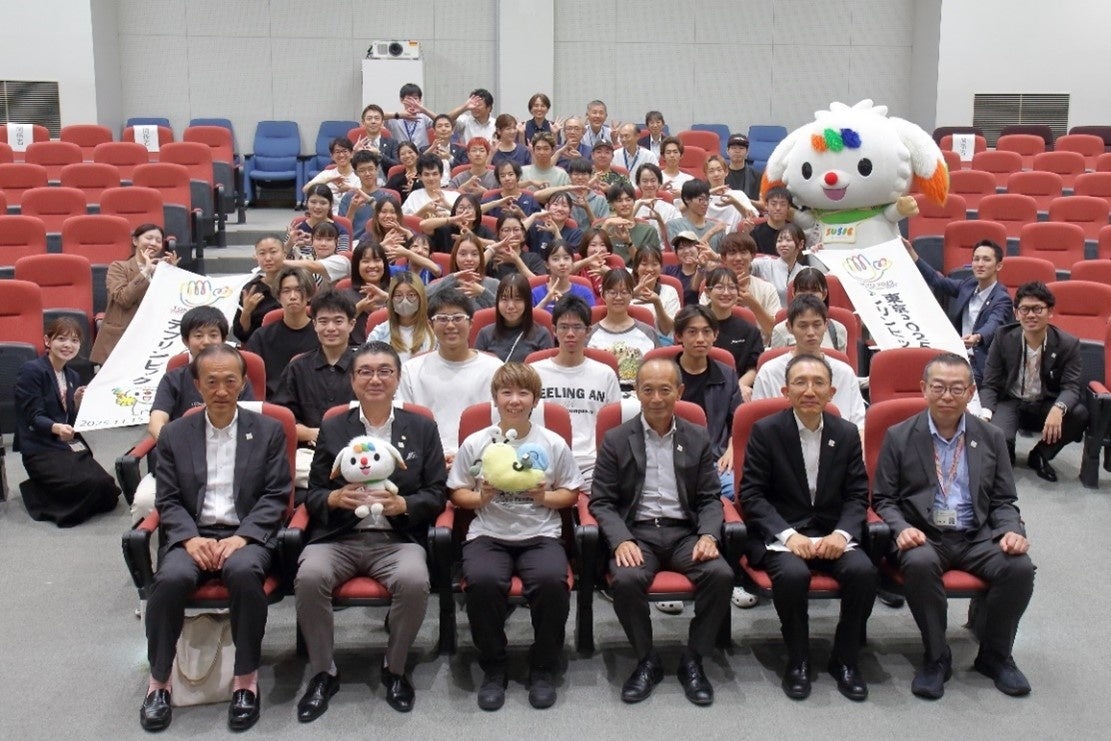 東京2025デフリンピックに向けた特別講演に岩渕選手が講師として登壇
