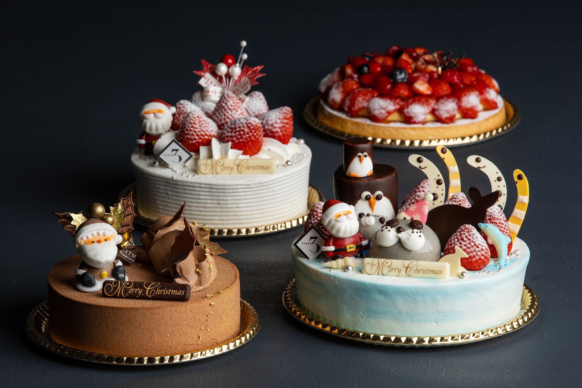 2026 年のクリスマスケーキの販売を開始 「The Art of Christmas」アートや冬の世界観にインスパイアされたスイーツで華やかに