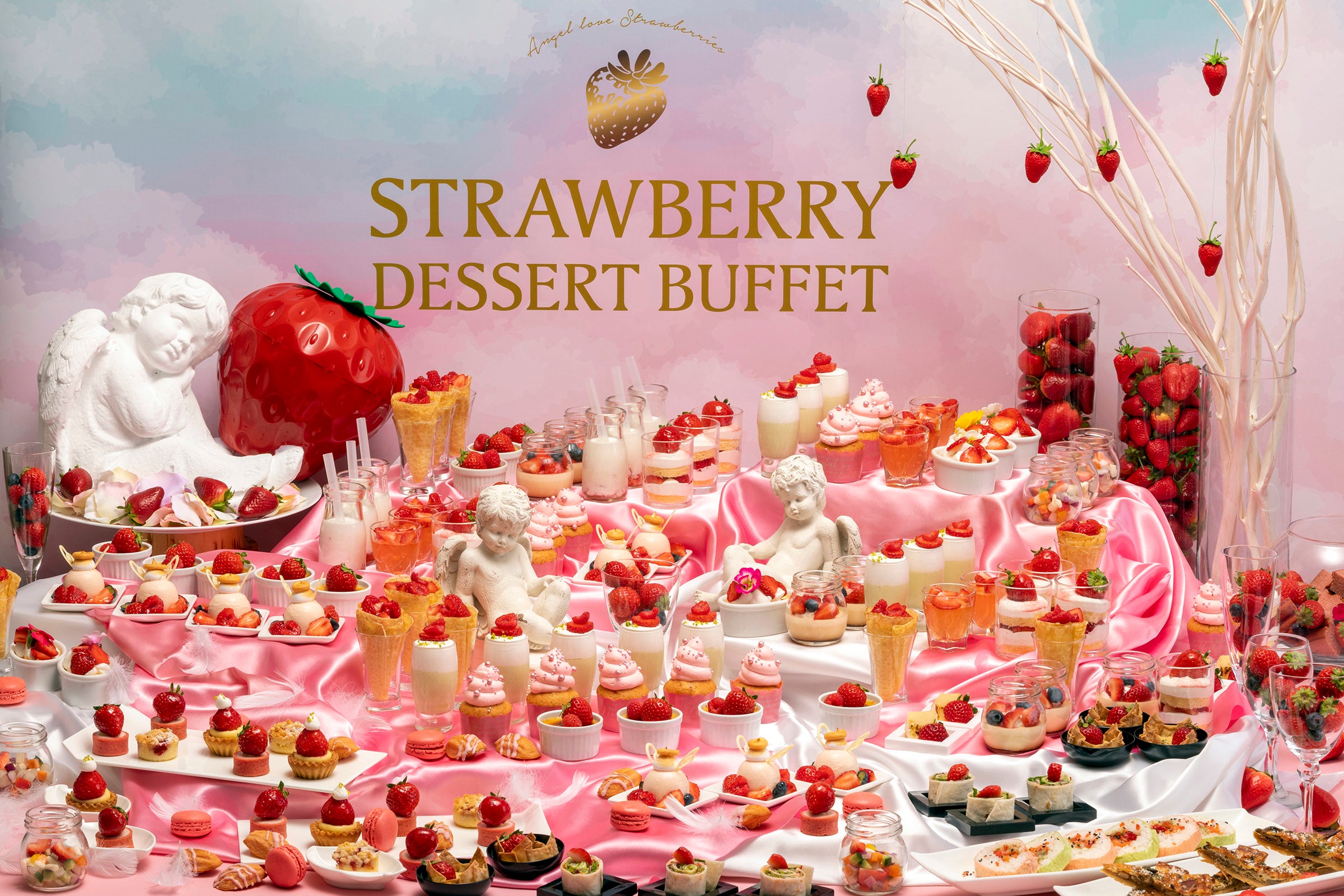 ホビーラホビーレアップリケタペストリーいちごビュッフェ ホビーラホビーレアップリケタペストリーいちごビュッフェ