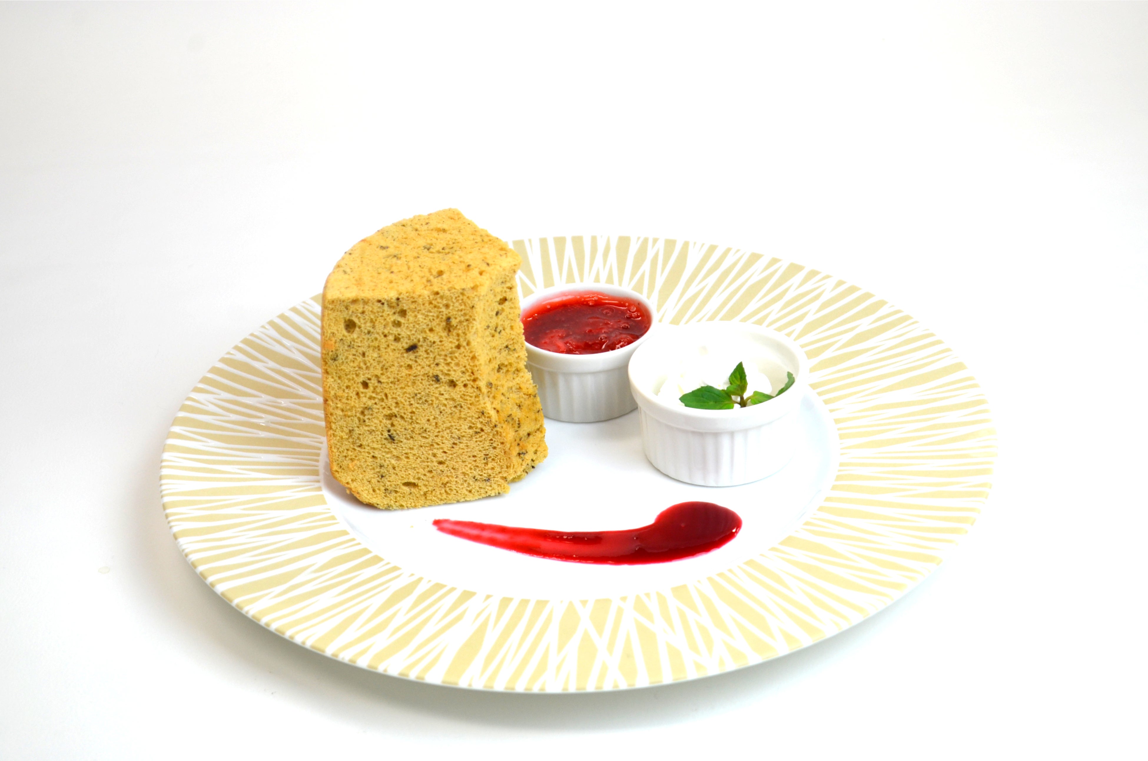 オーガニックアールグレイのシフォンケーキ