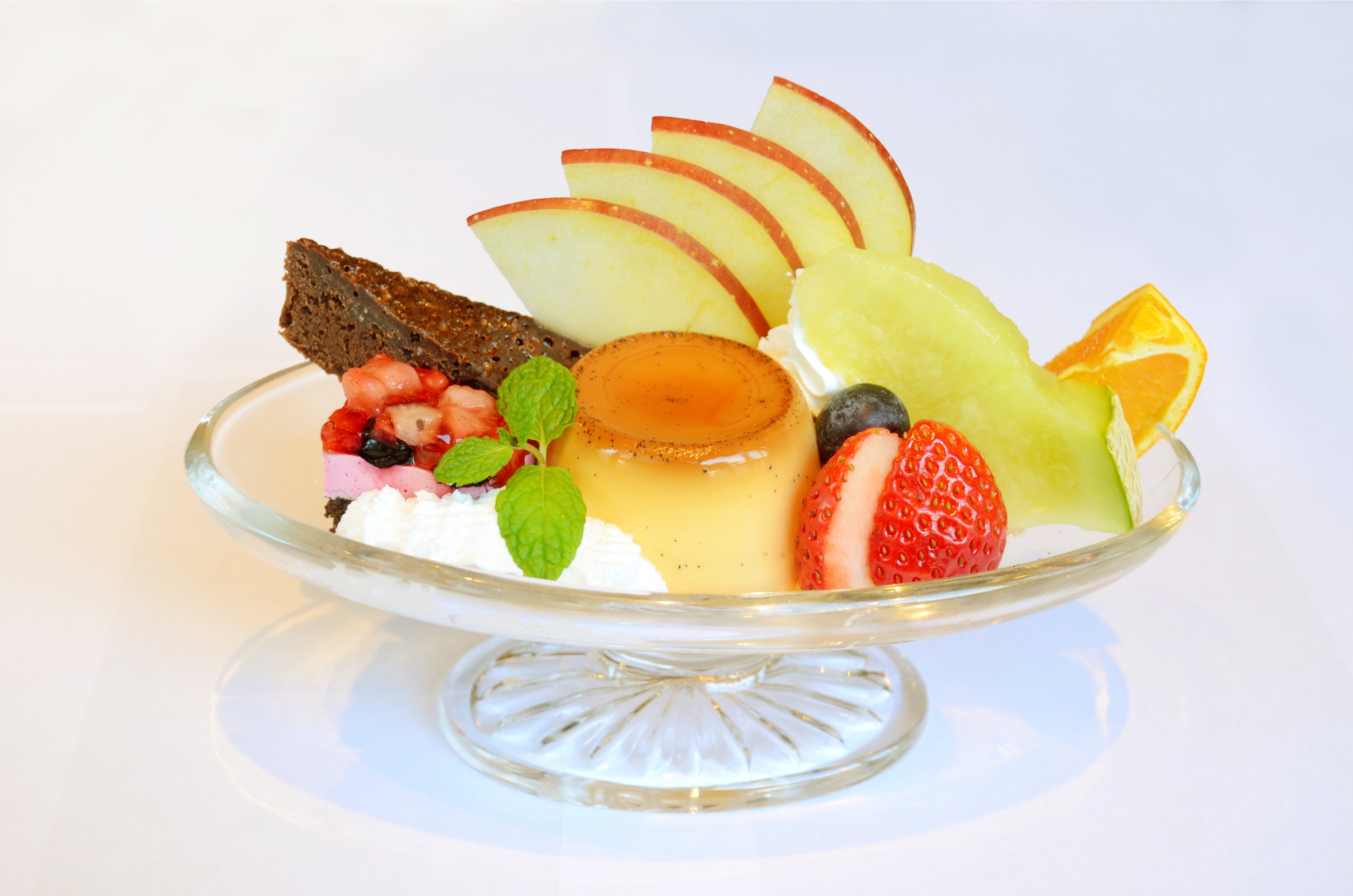 プリンアラモード