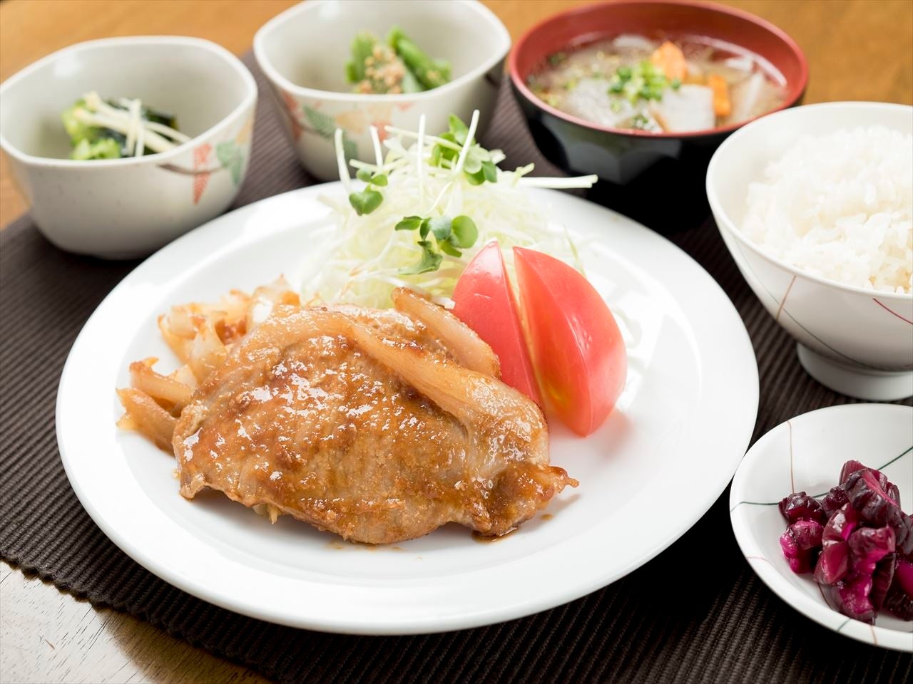 食事例_豚の生姜焼き