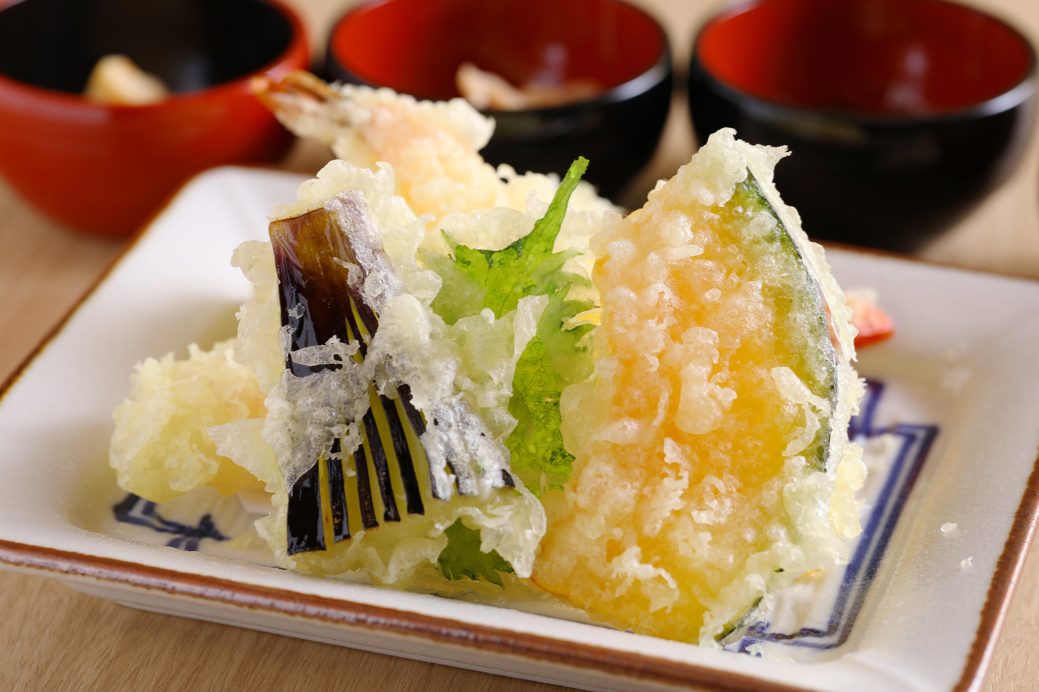 季節の揚げたて天ぷら（イメージ）