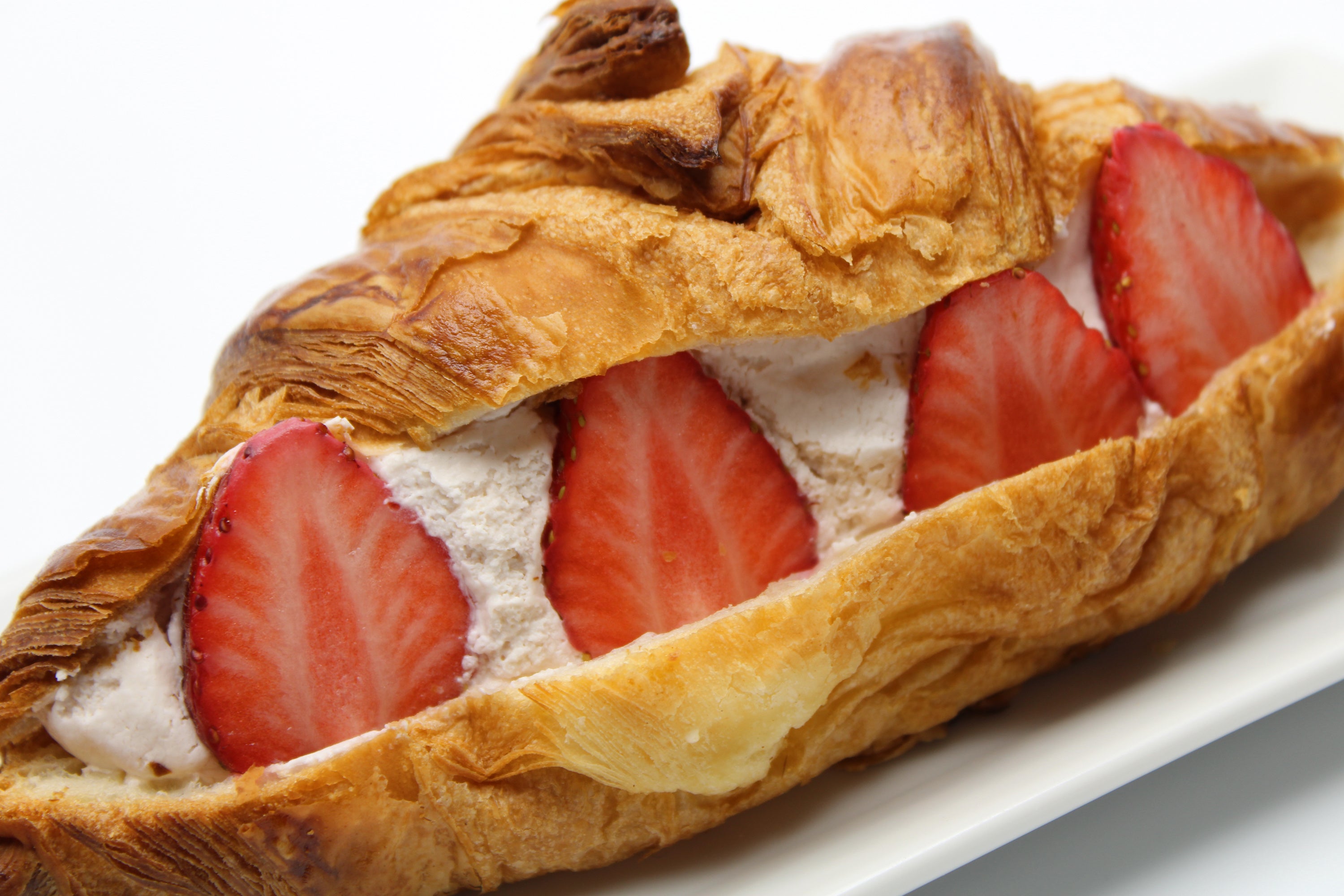 クロワッサンサンド（フルーツクリーム）