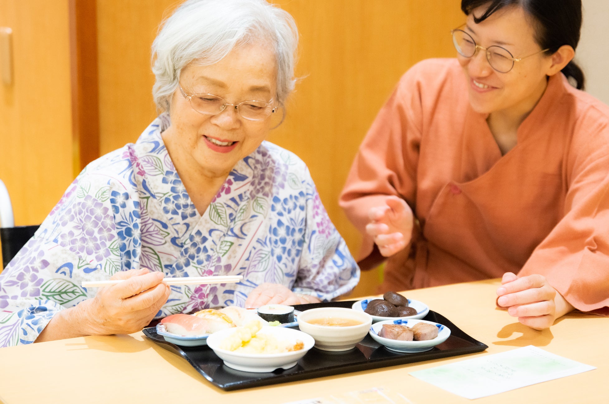 桂川でのお食事イメージ