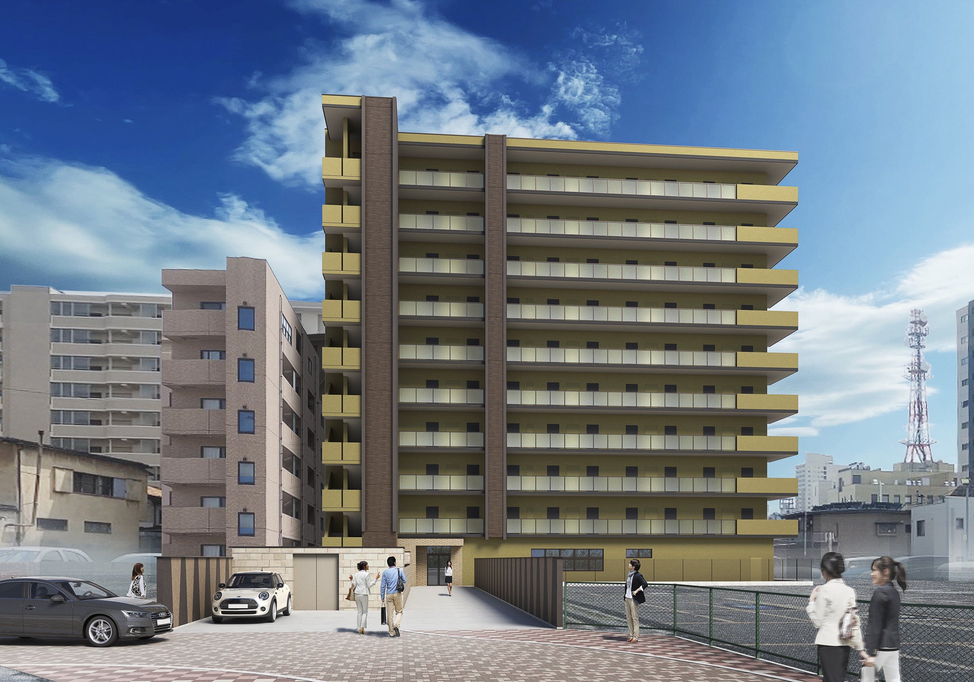 ドーミー山形本町 外観（イメージ）