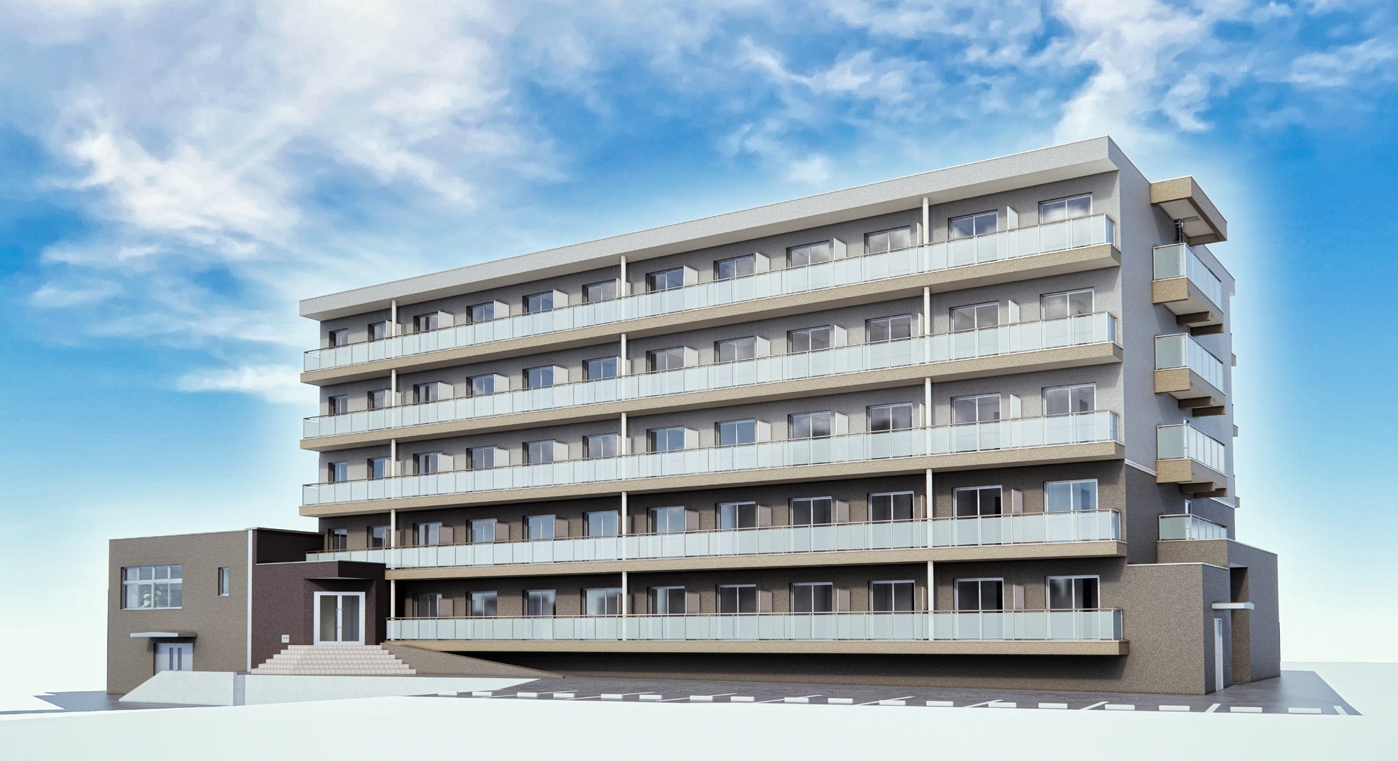 ドーミー弘前 外観（イメージ）