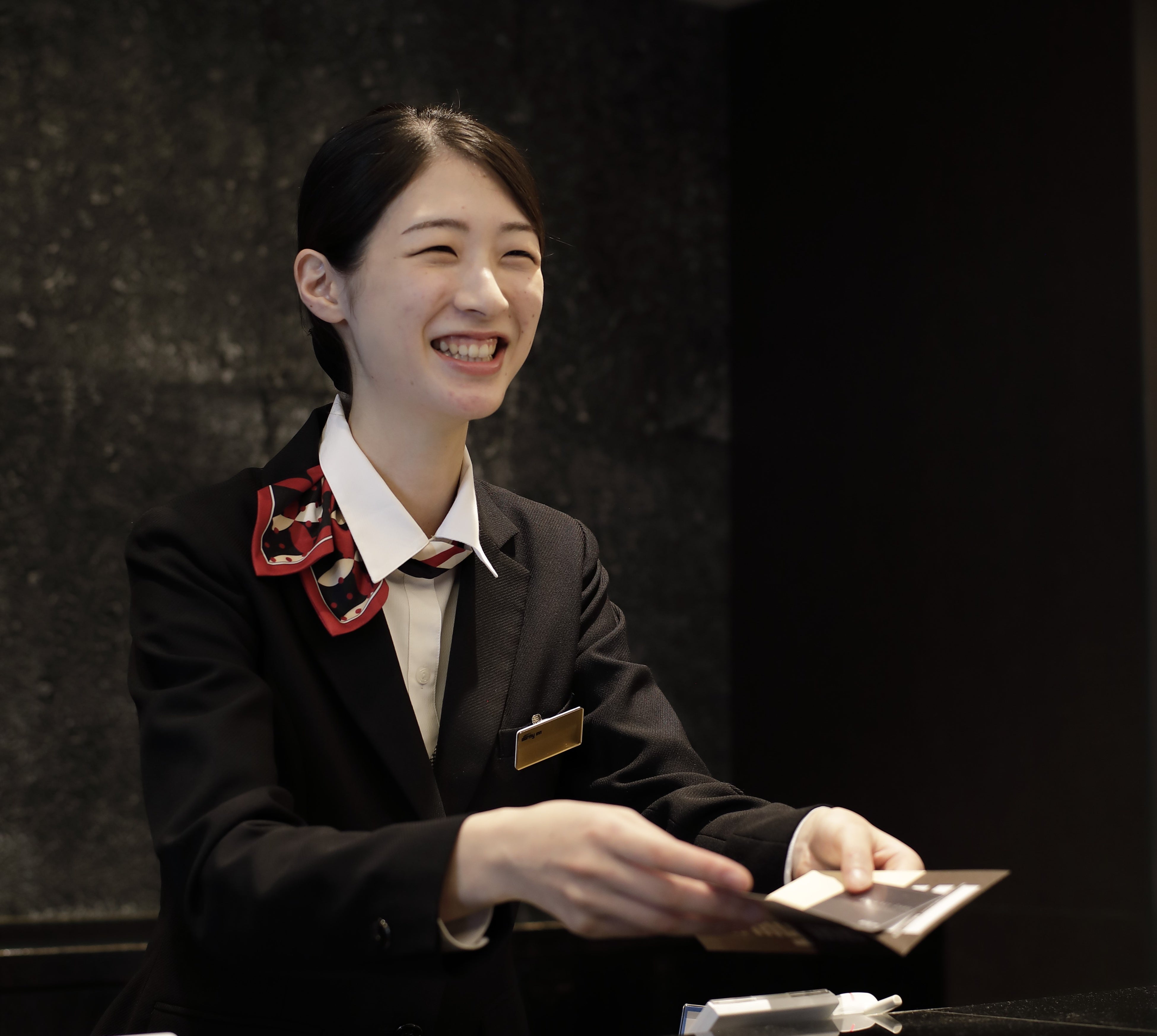 フロント受付対応（イメージ）