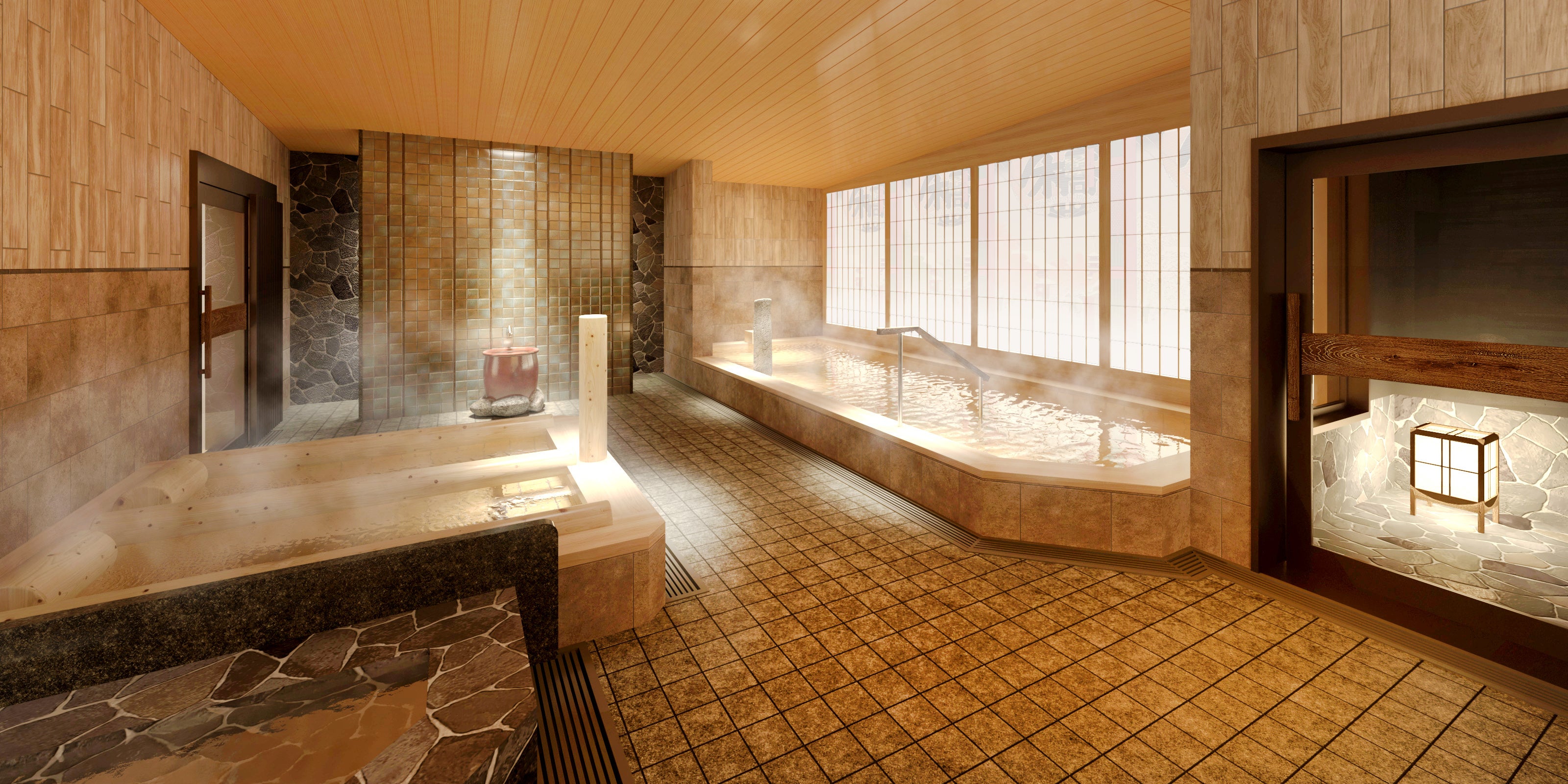 天然温泉大浴場（イメージ）