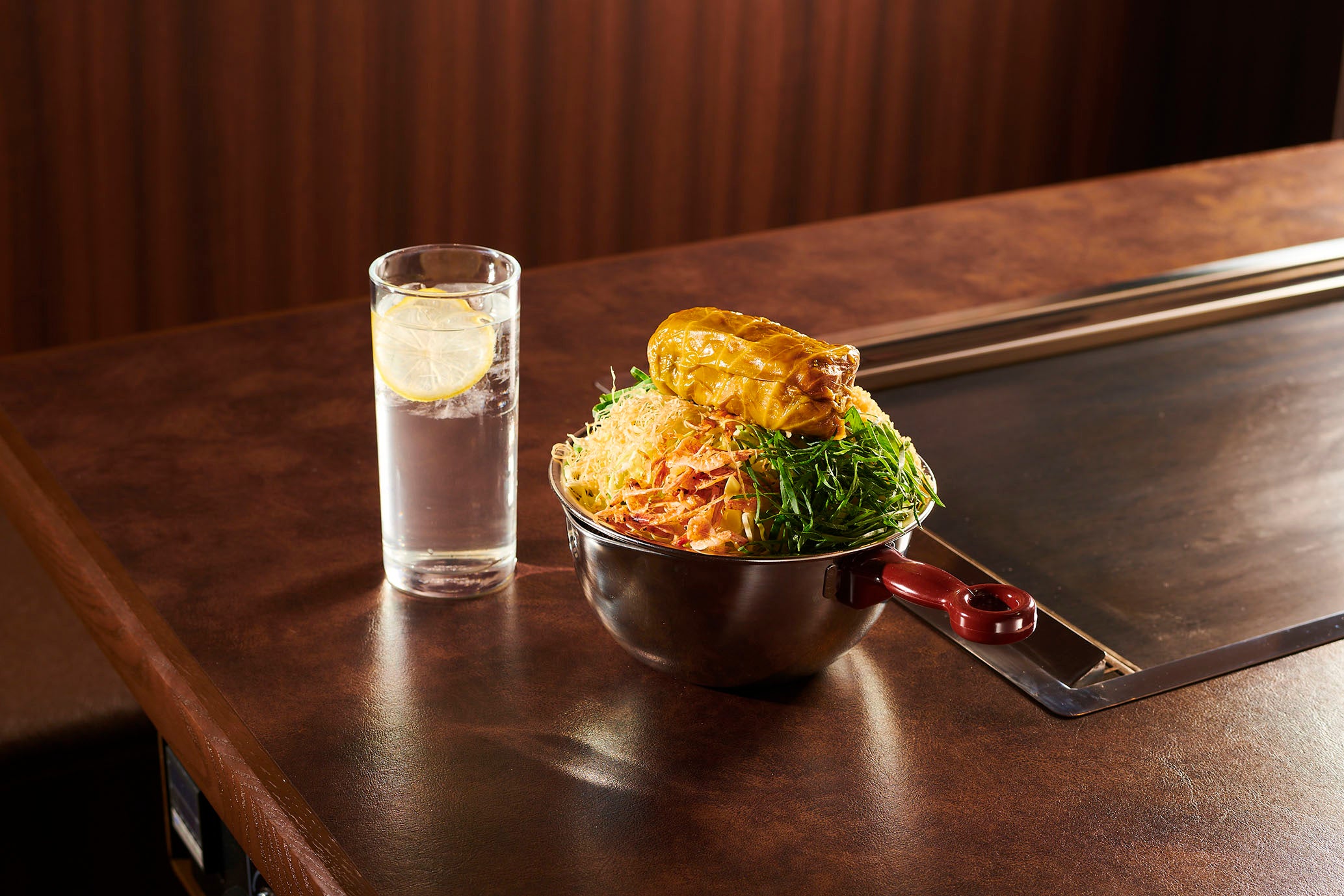 キャベツロールもんじゃ