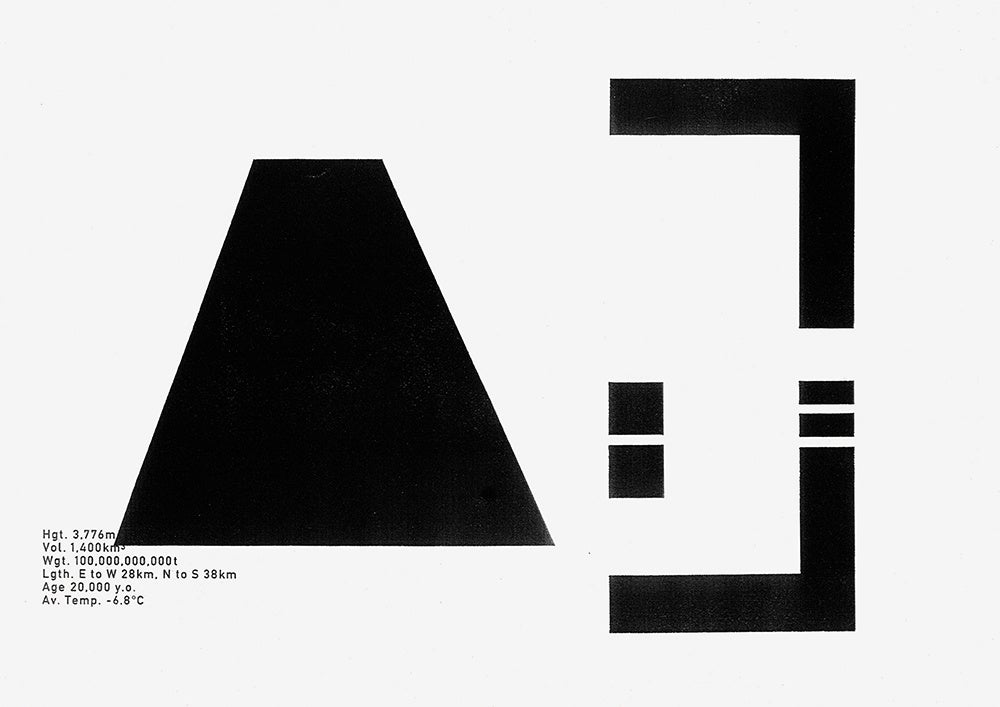 個展「仲條のフジのヤマイ」出品作品　2002