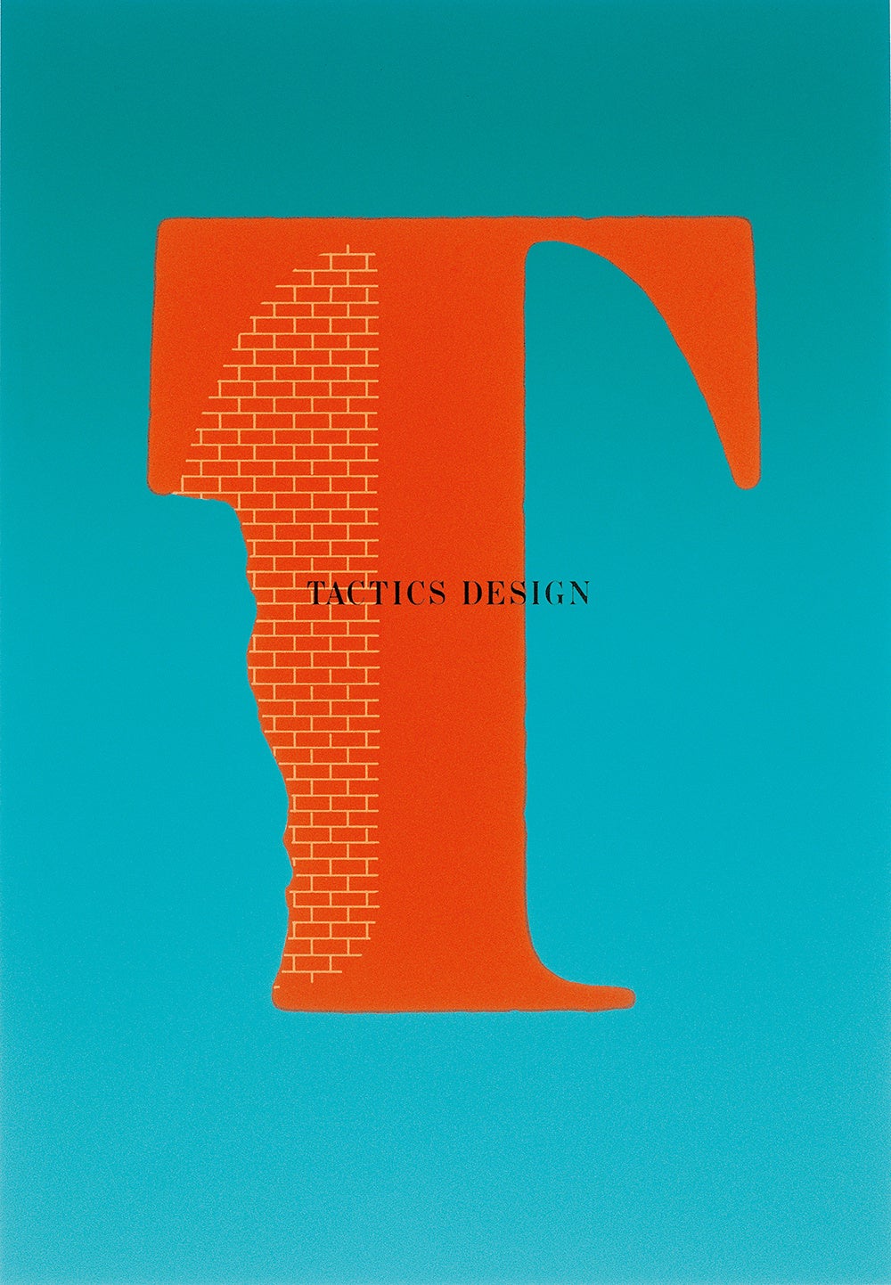 「タクティクスデザイン」ポスター　1986