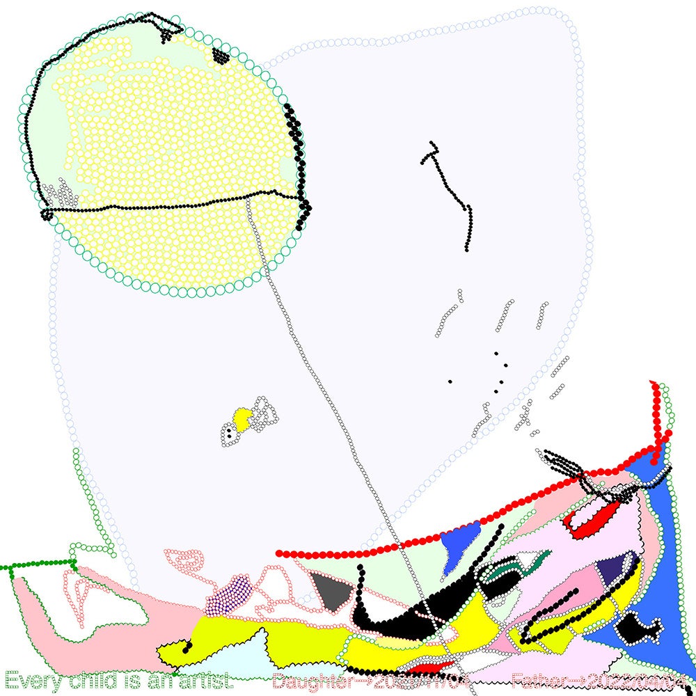 チャリティー展出品ポスター「HOPE」（cl：ホープ展実行委員会）