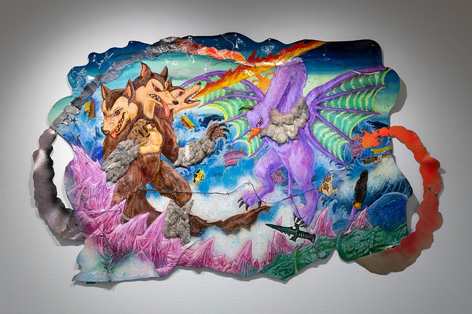 《Battle in the Vortex》　画像提供：アートフロントギャラリー