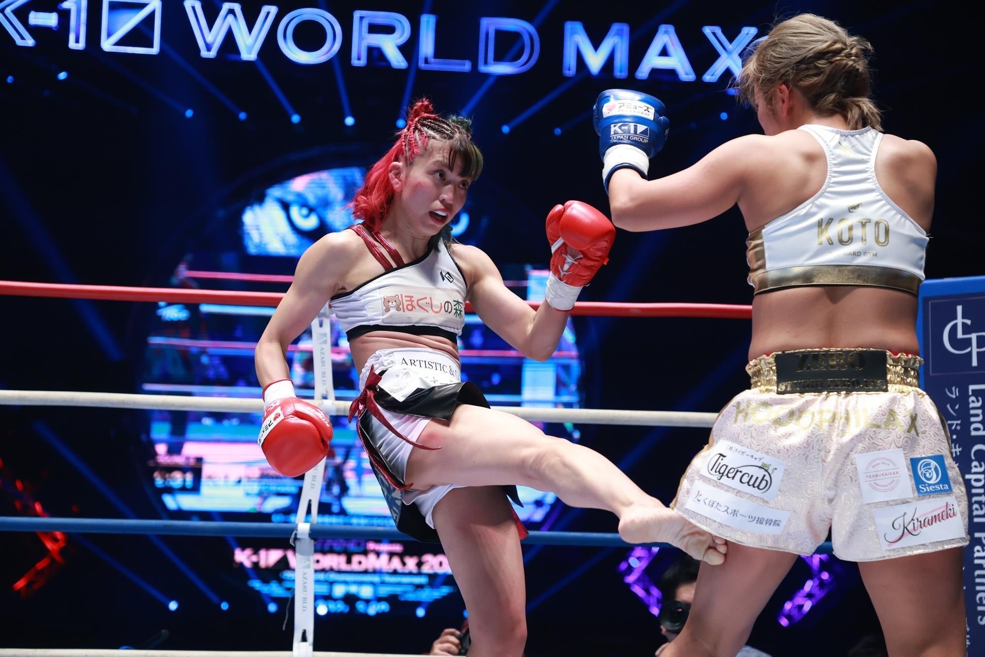 ぱんちゃん璃奈vs 平岡琴