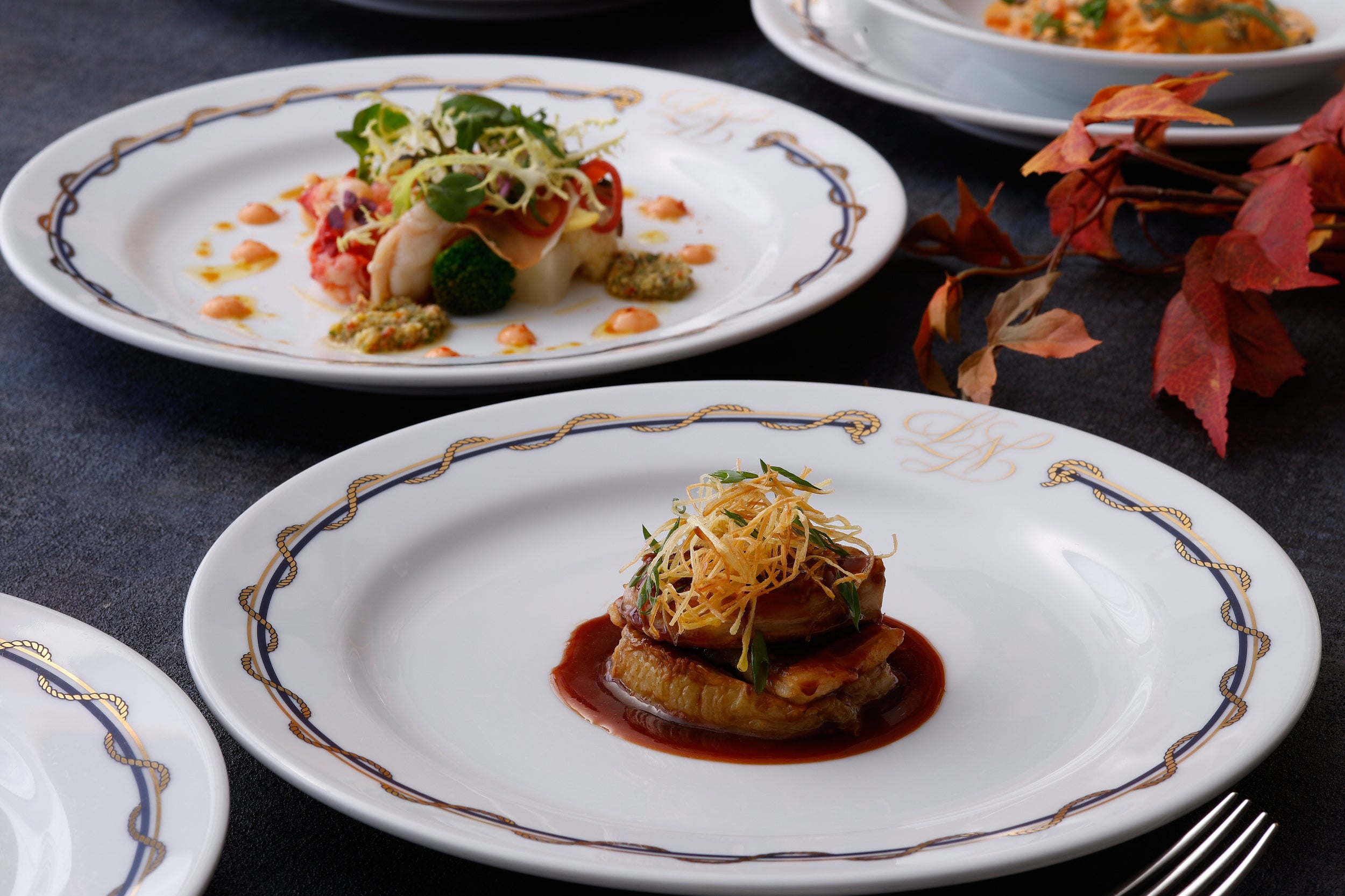 「秋麗 旬を愉しむ料理と紅葉」（ディナー）