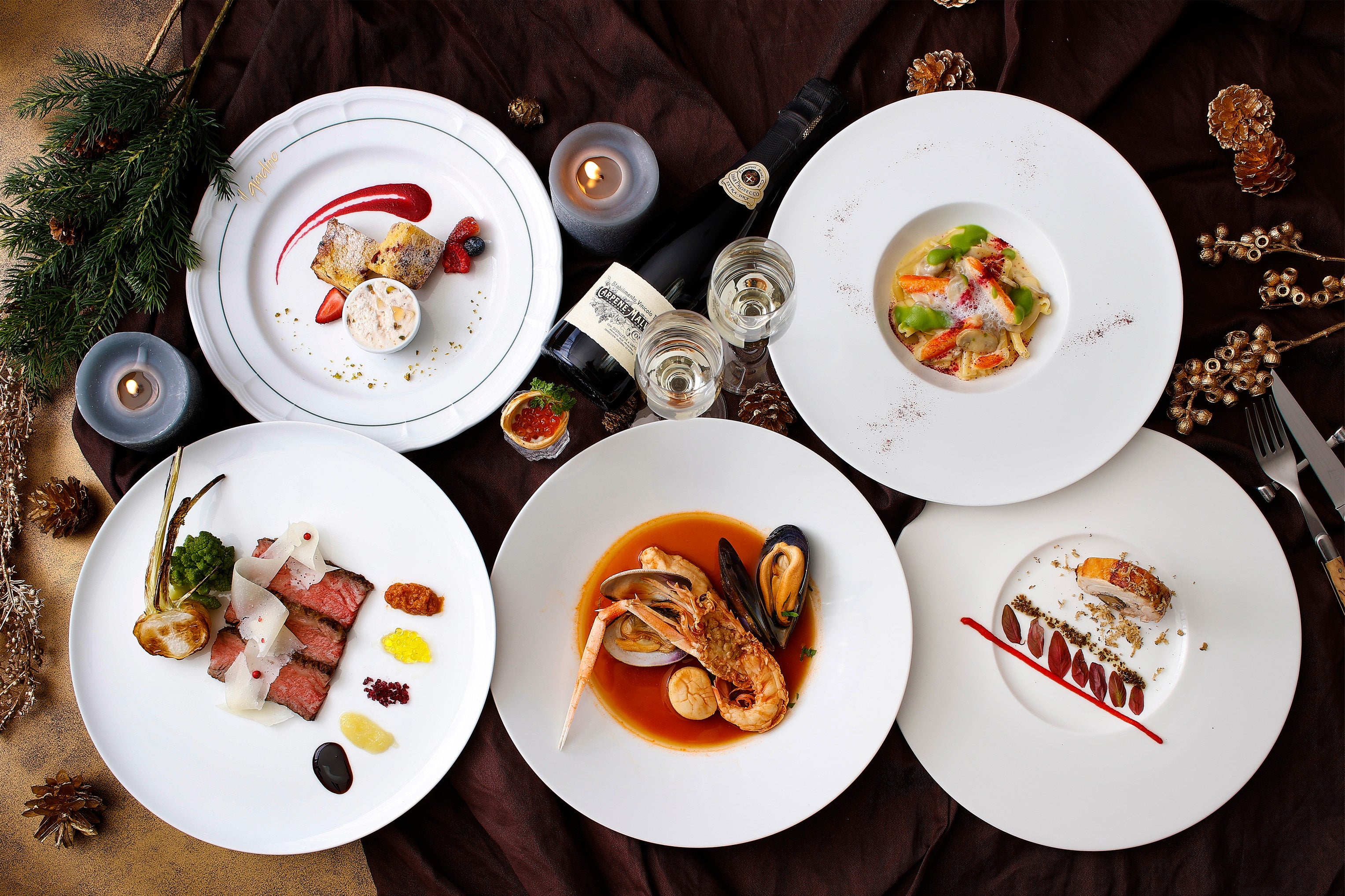 本館１階 イル・ジャルディーノ　クリスマスディナー“Buon　Natale 2023”