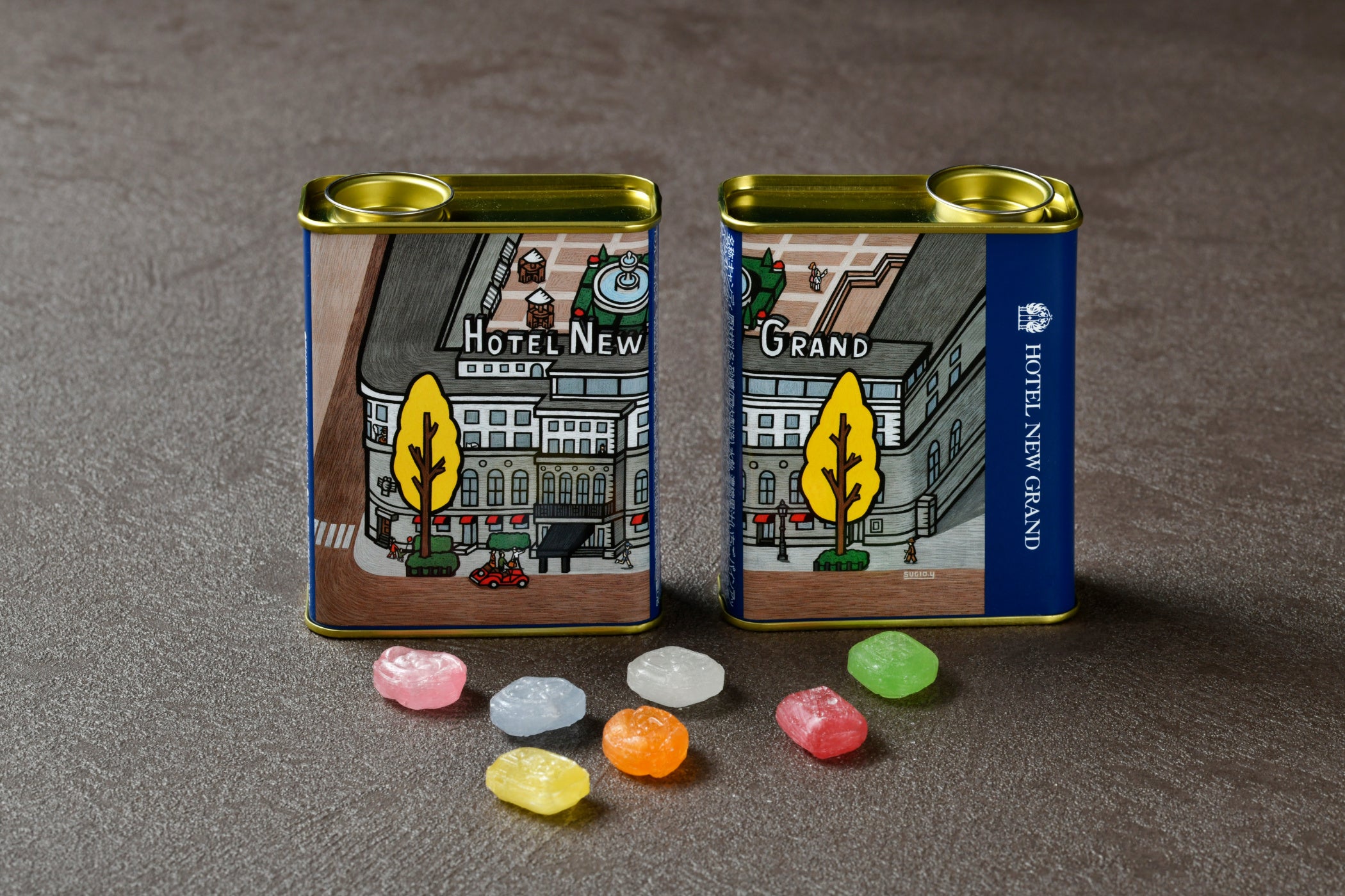 オリジナルイラスト缶入りドロップス　700円（税込）