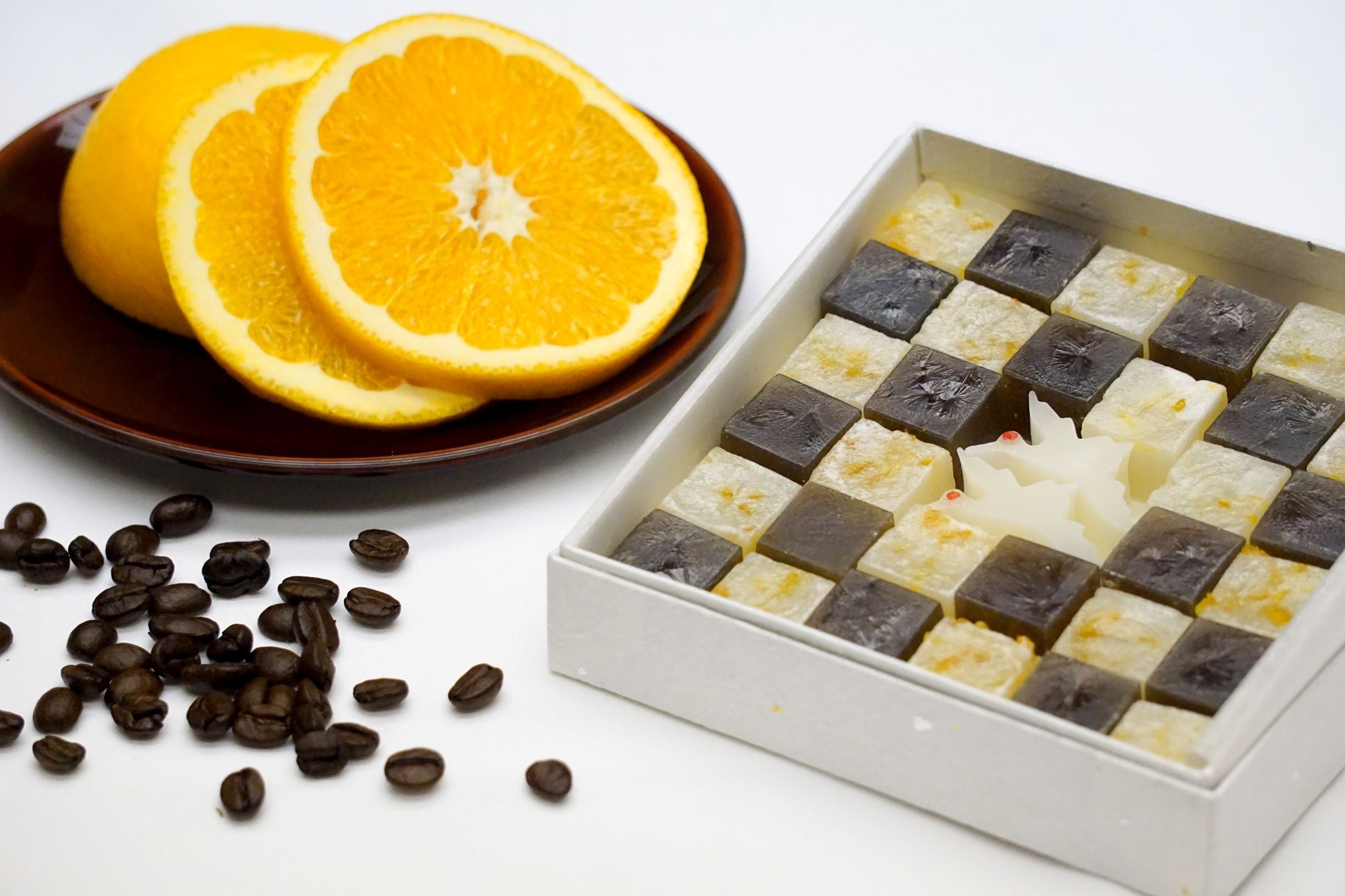 ホテルメトロポリタン盛岡】日本料理 対い鶴 特製「つるの琥珀糖～漆黒