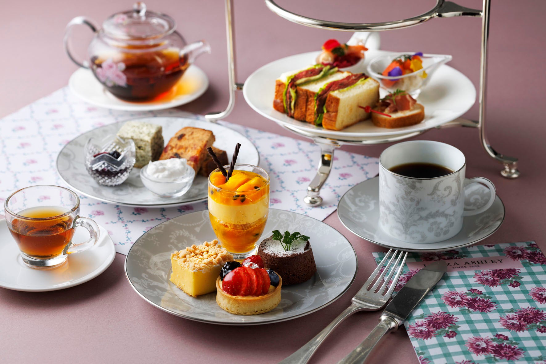 LAURA ASHLEY ローラアシュレイ アンジェリカ ティーセット